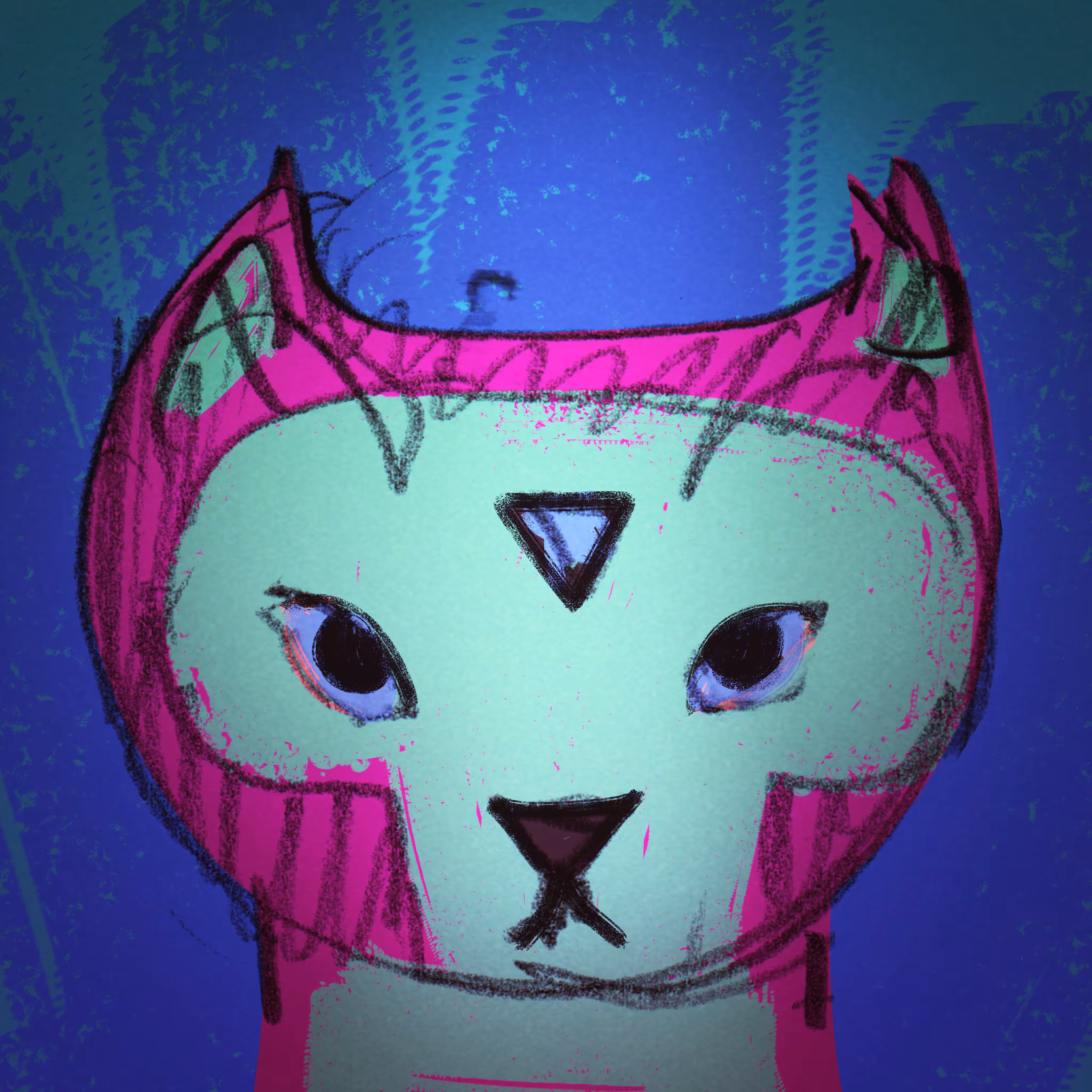 Critter 001: SkullCat