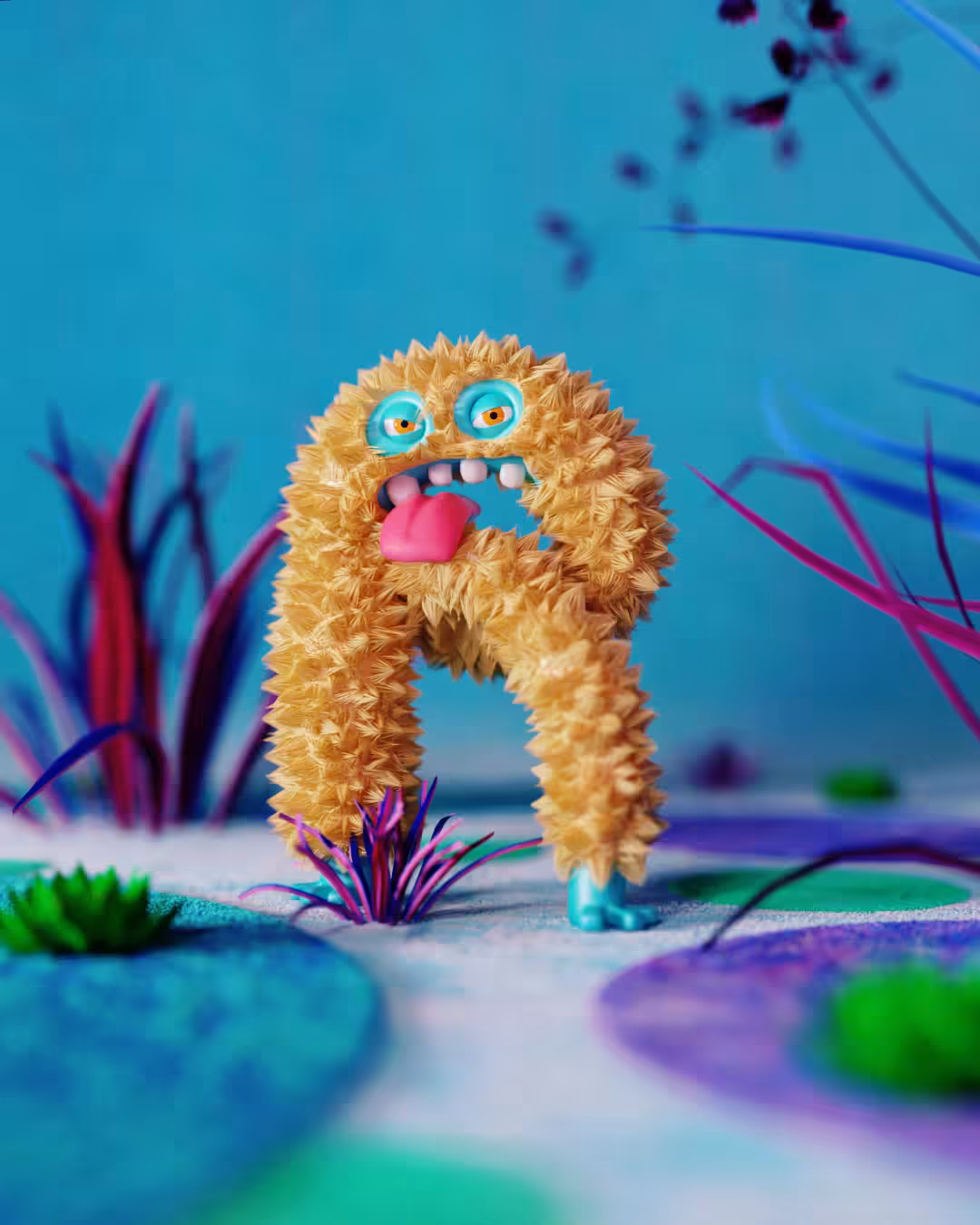 The Furry Moster Kid Animation