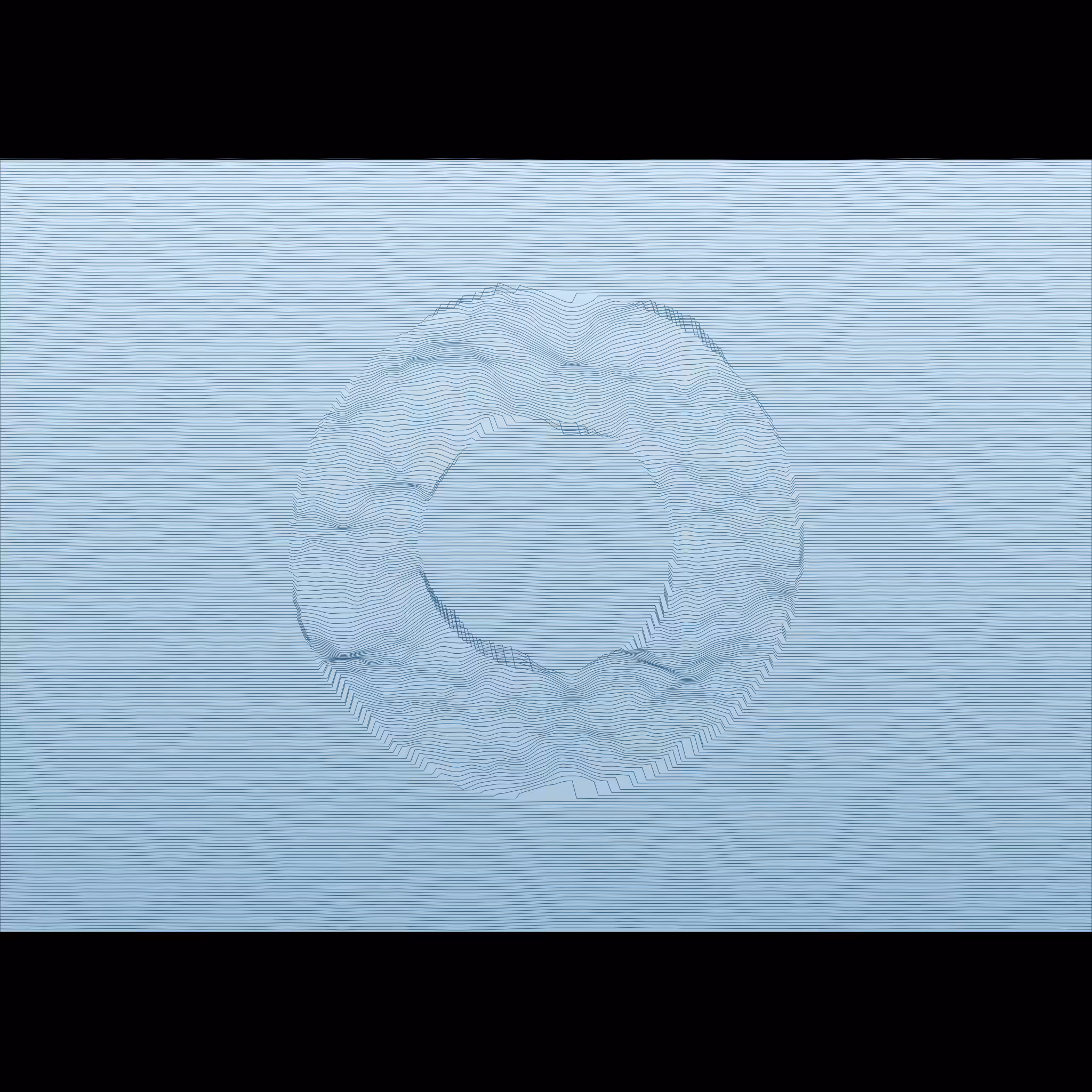 Waves Circle (For Plotter) #102