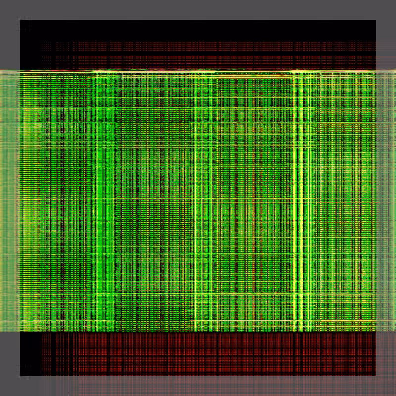 Digital Grid Burn #18
