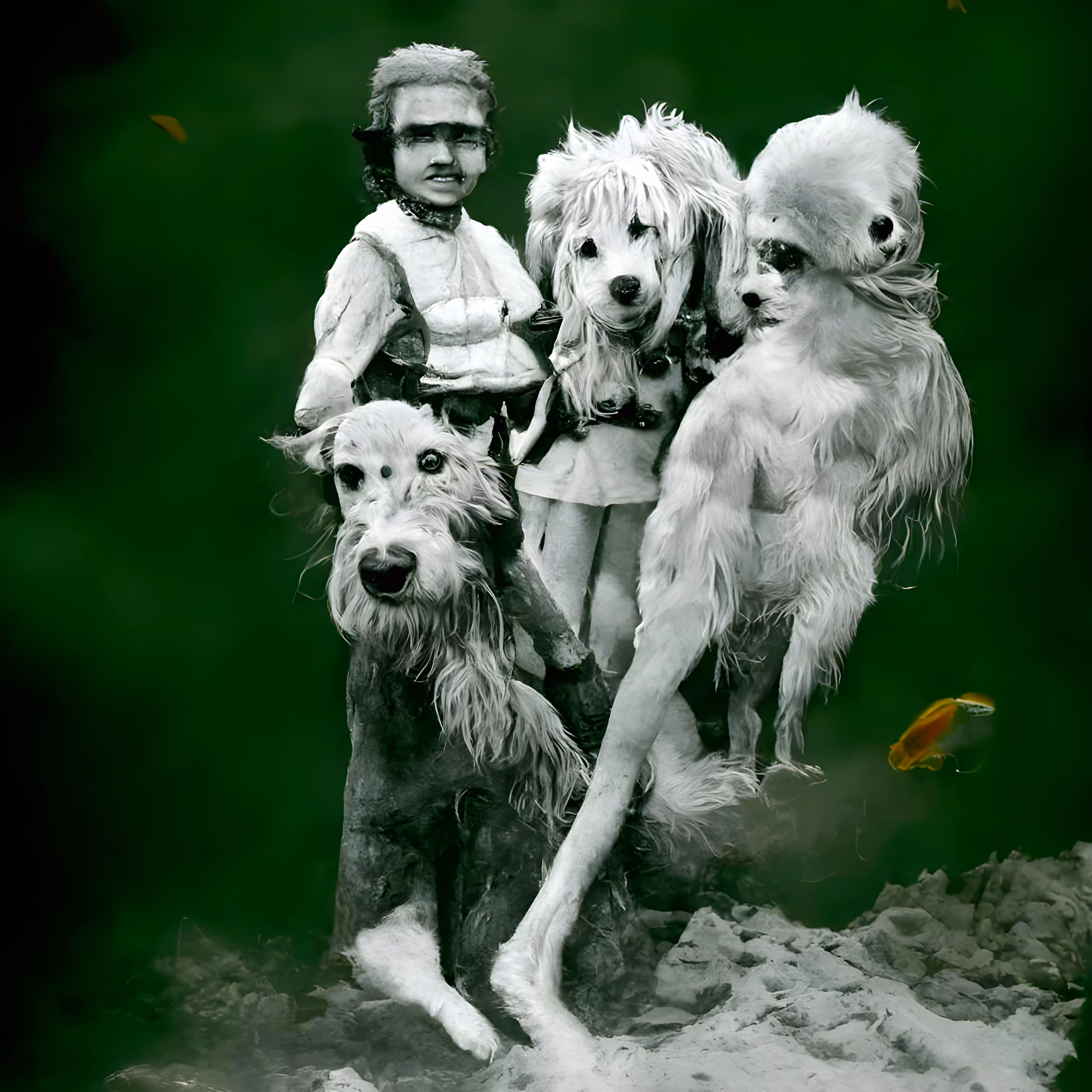 Dogwalker, Dogs, some Fish and also a Lovely Smile