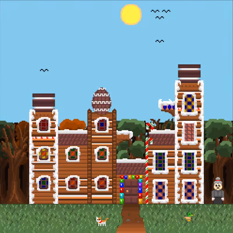 2D Mansion Candy House #43