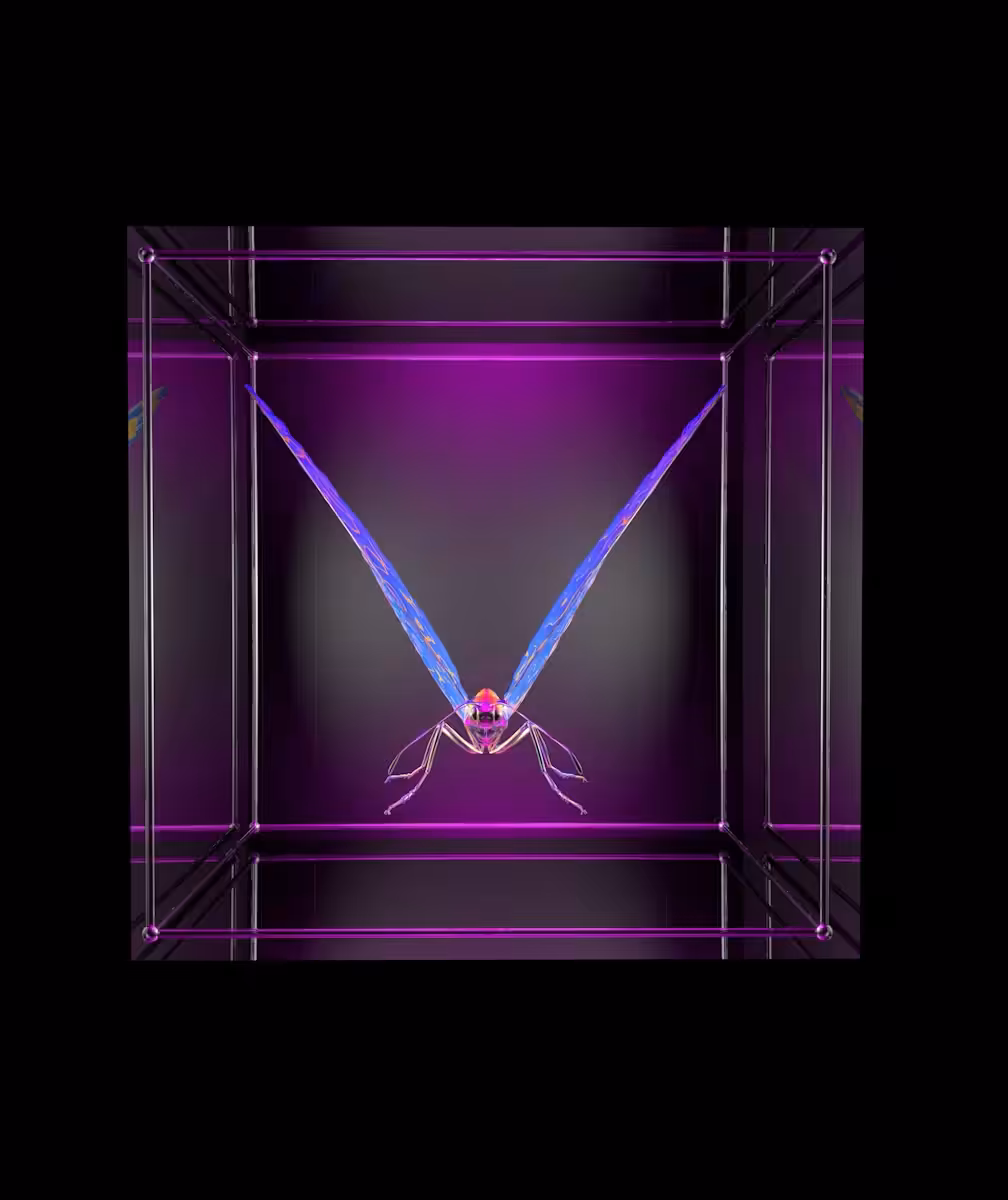 Crystal Cubez³ = Butterfly