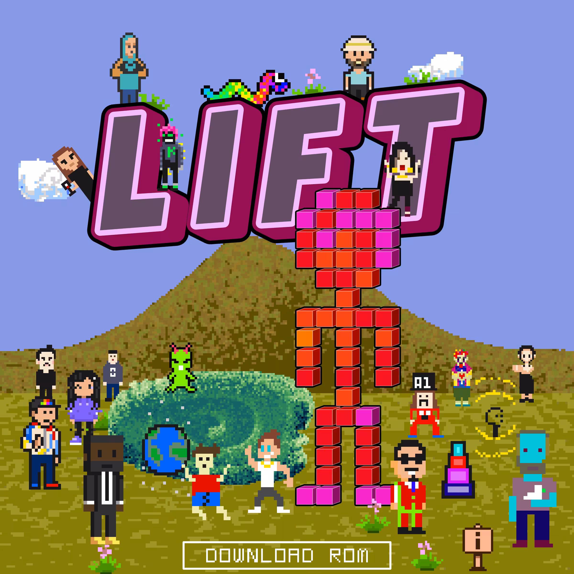 LIFT (a self portrait) #909