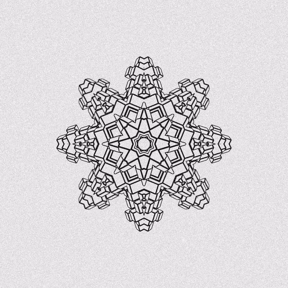 Monochrome Kaleido #393