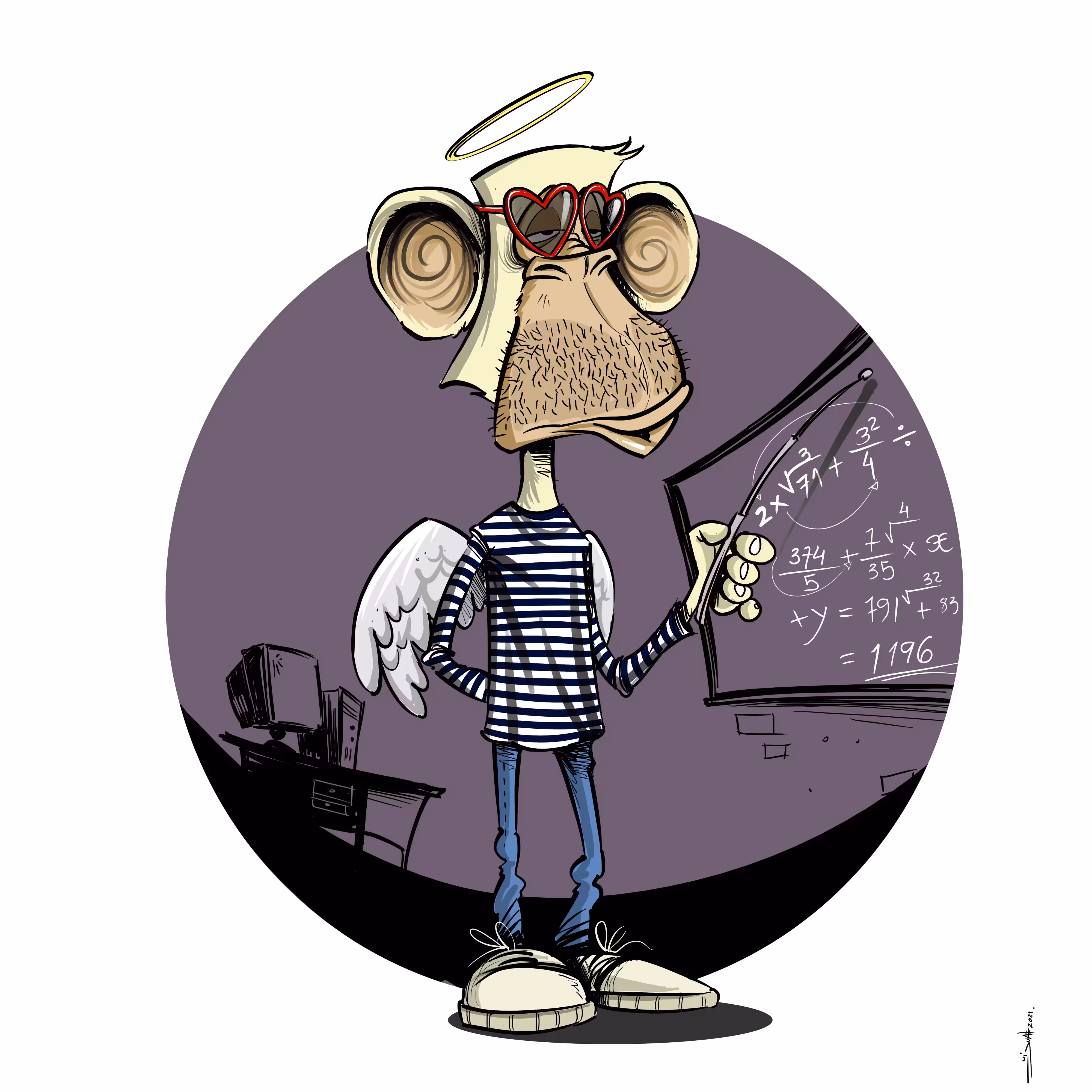 Angel Ape #1196