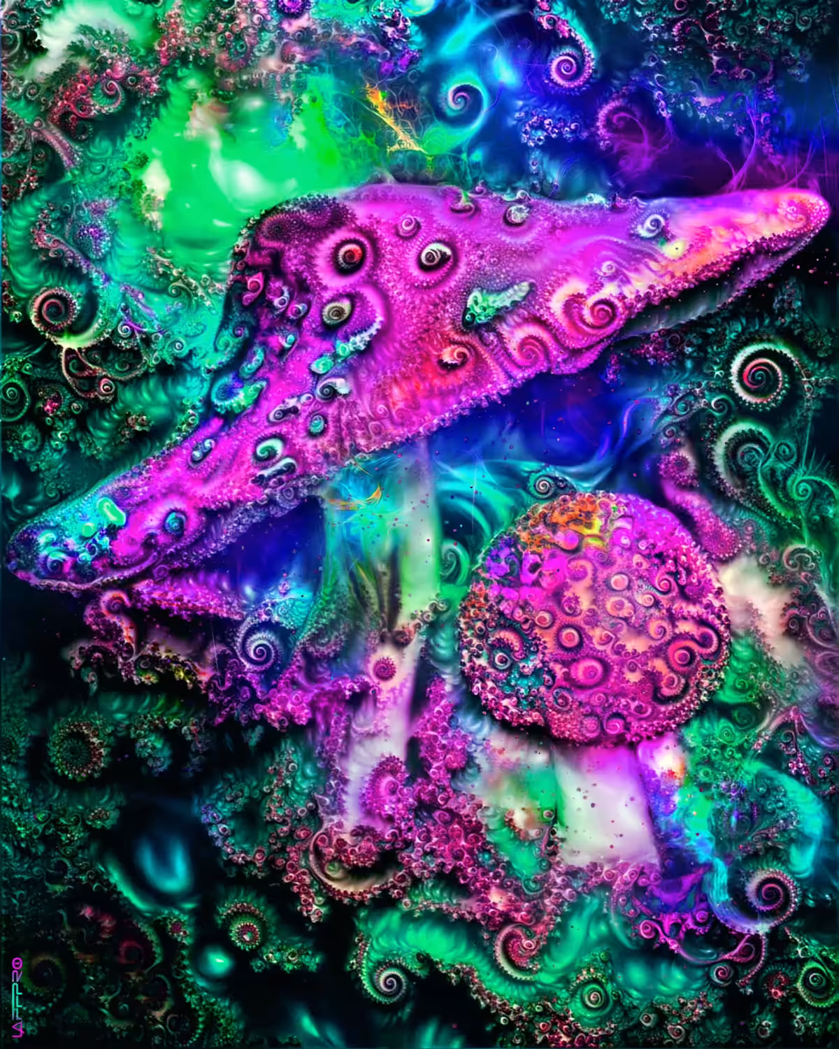 Mr. & Mrs. Shroom by Laffpro