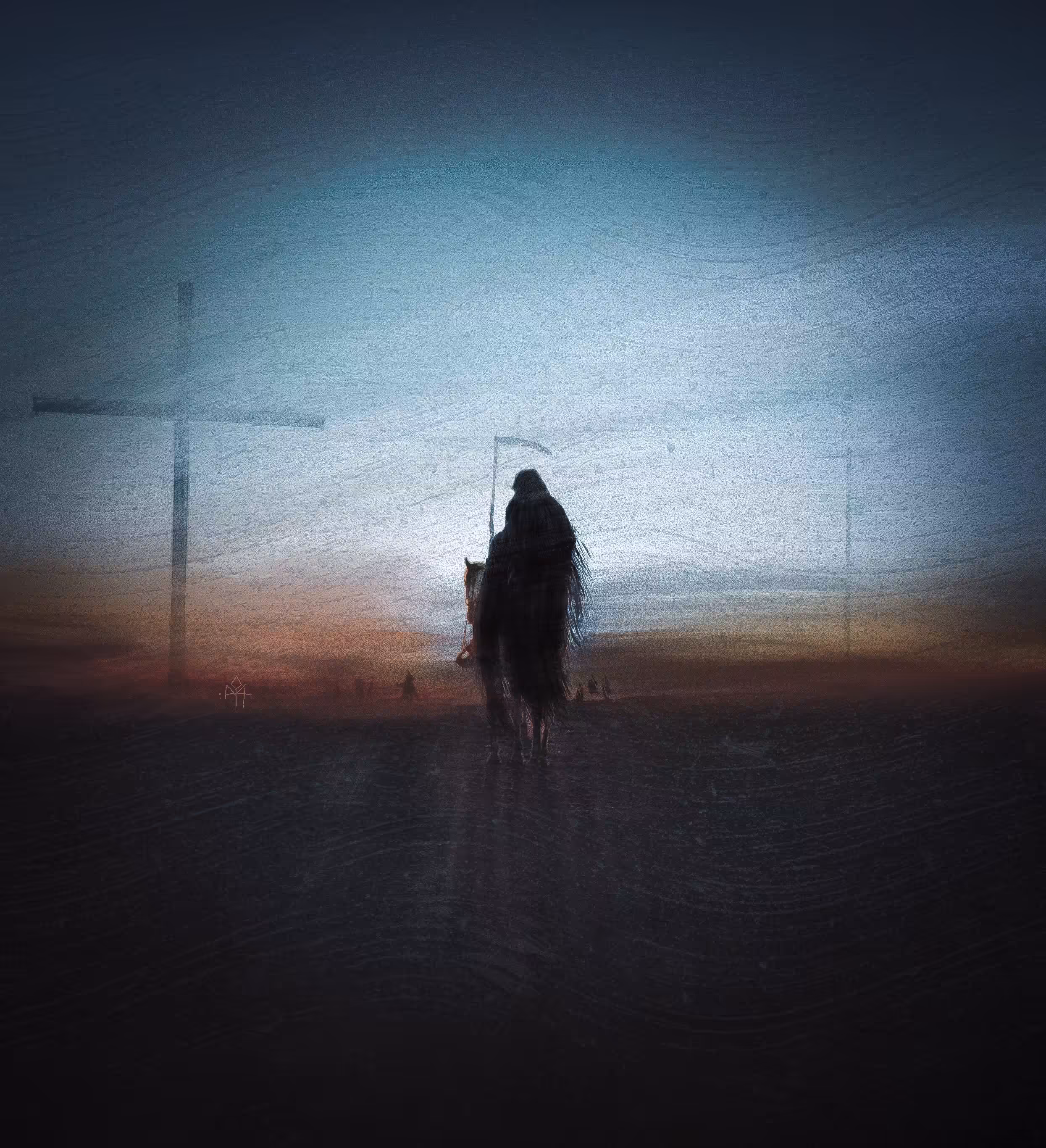 When Death rode into town 