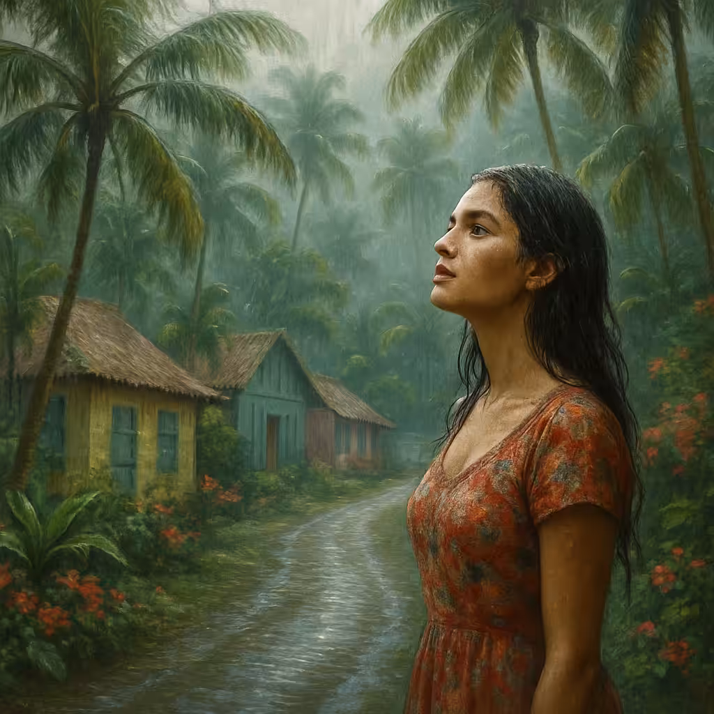 Path of the Palms and Rain