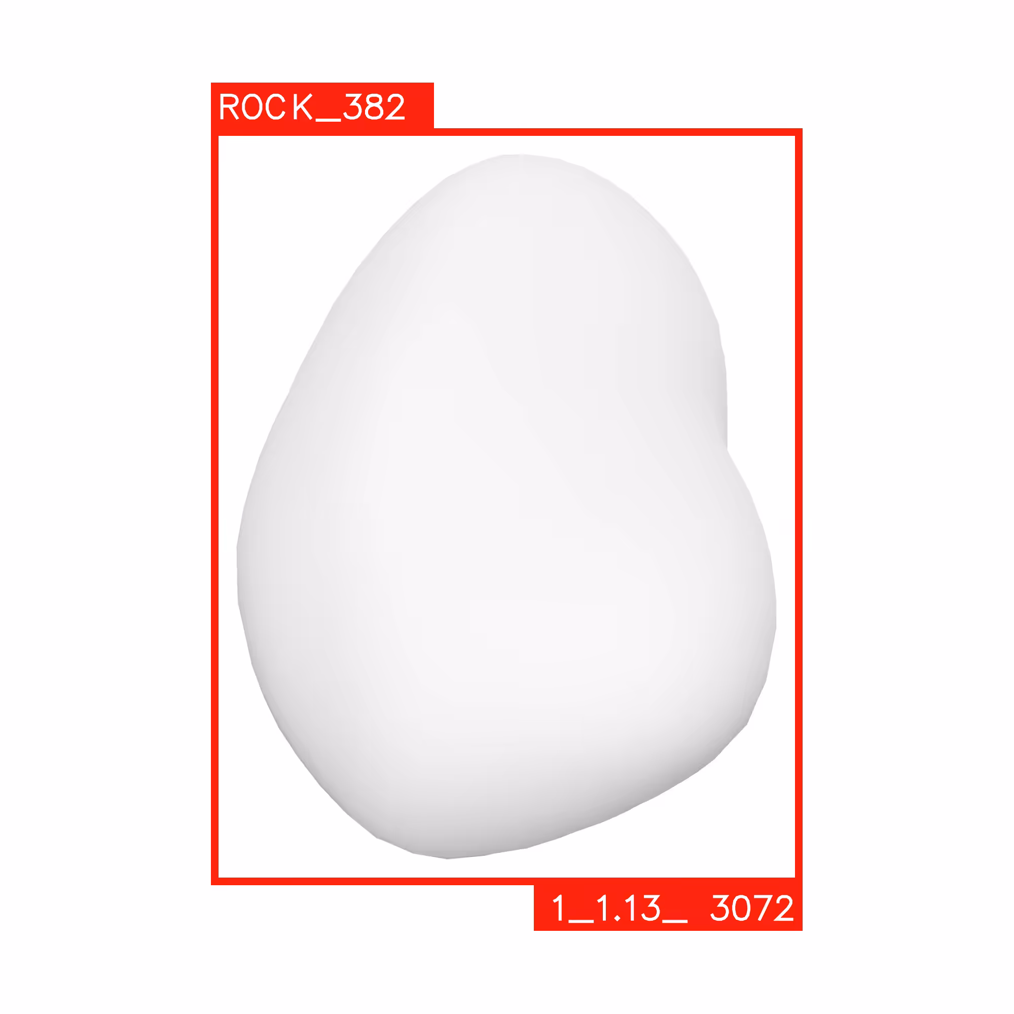 UNSHADED ROCKS: ROCK 382