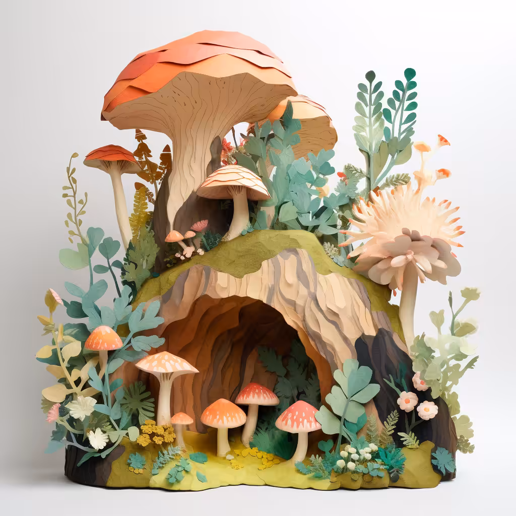 Mushroom Bouquet #6