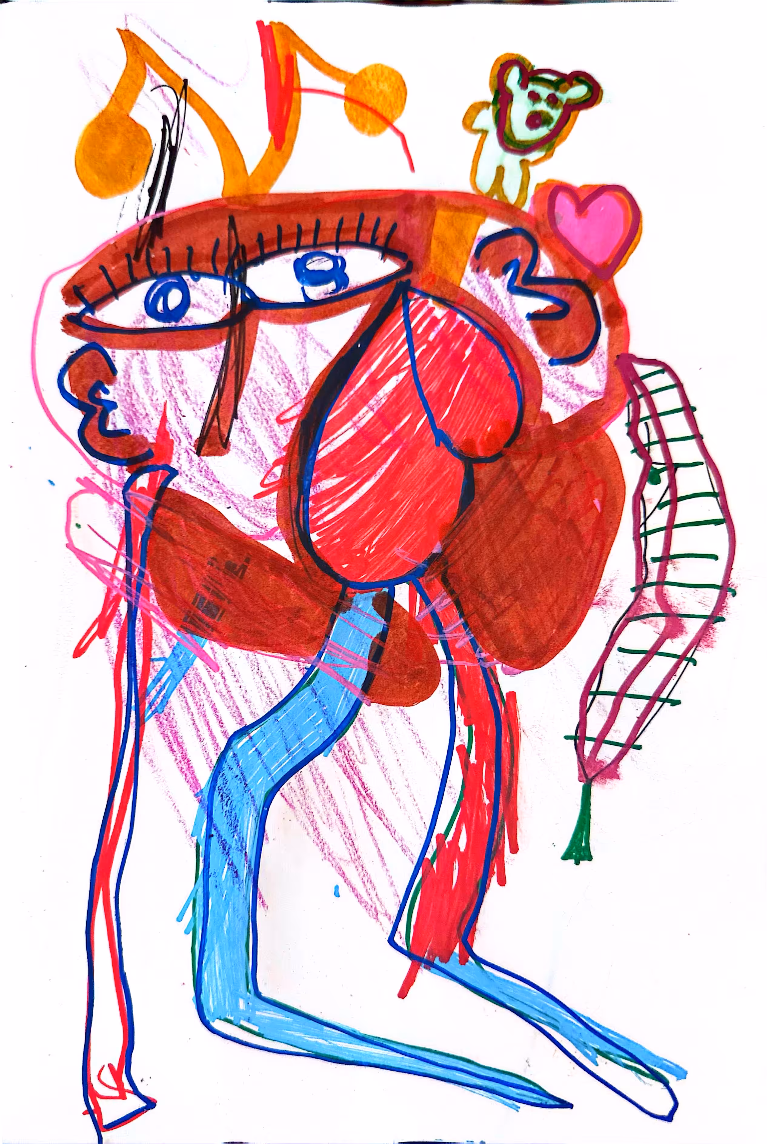 Drawing With My Niece