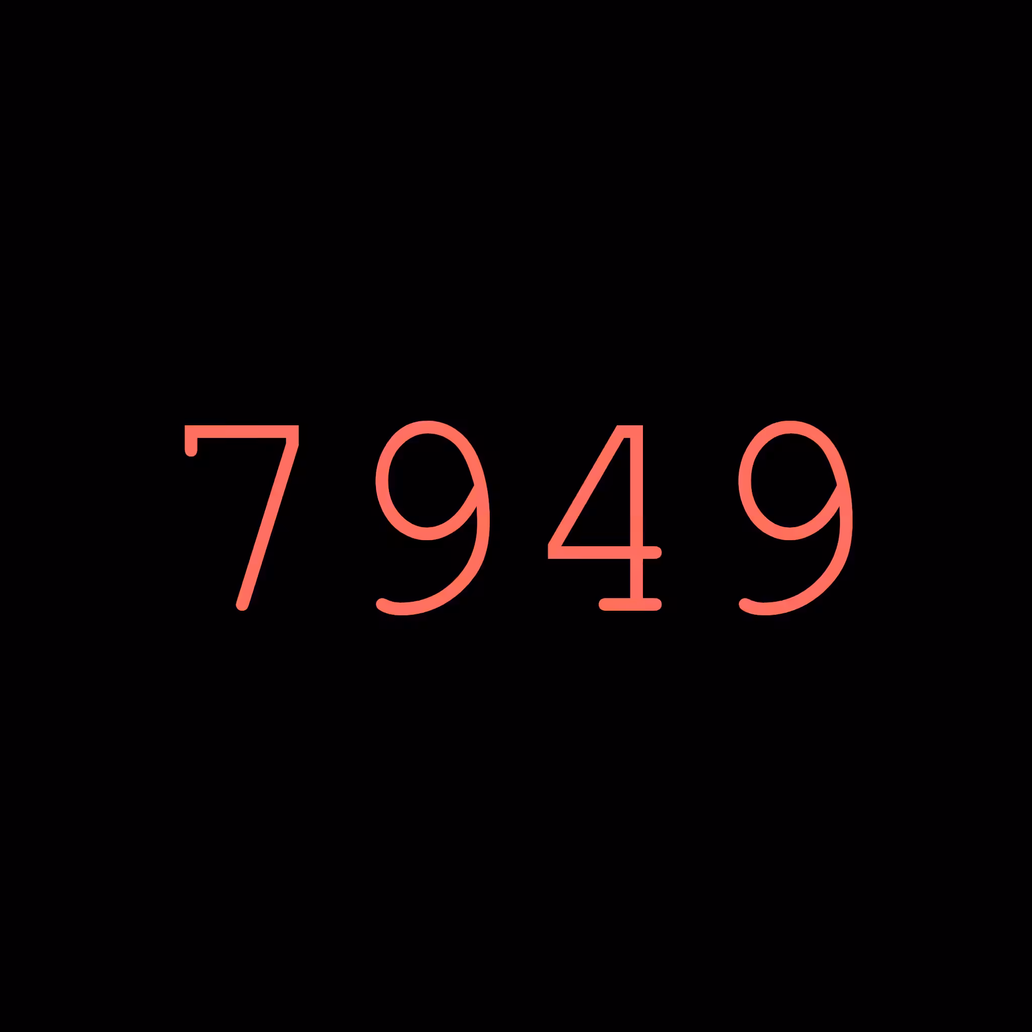 7949
