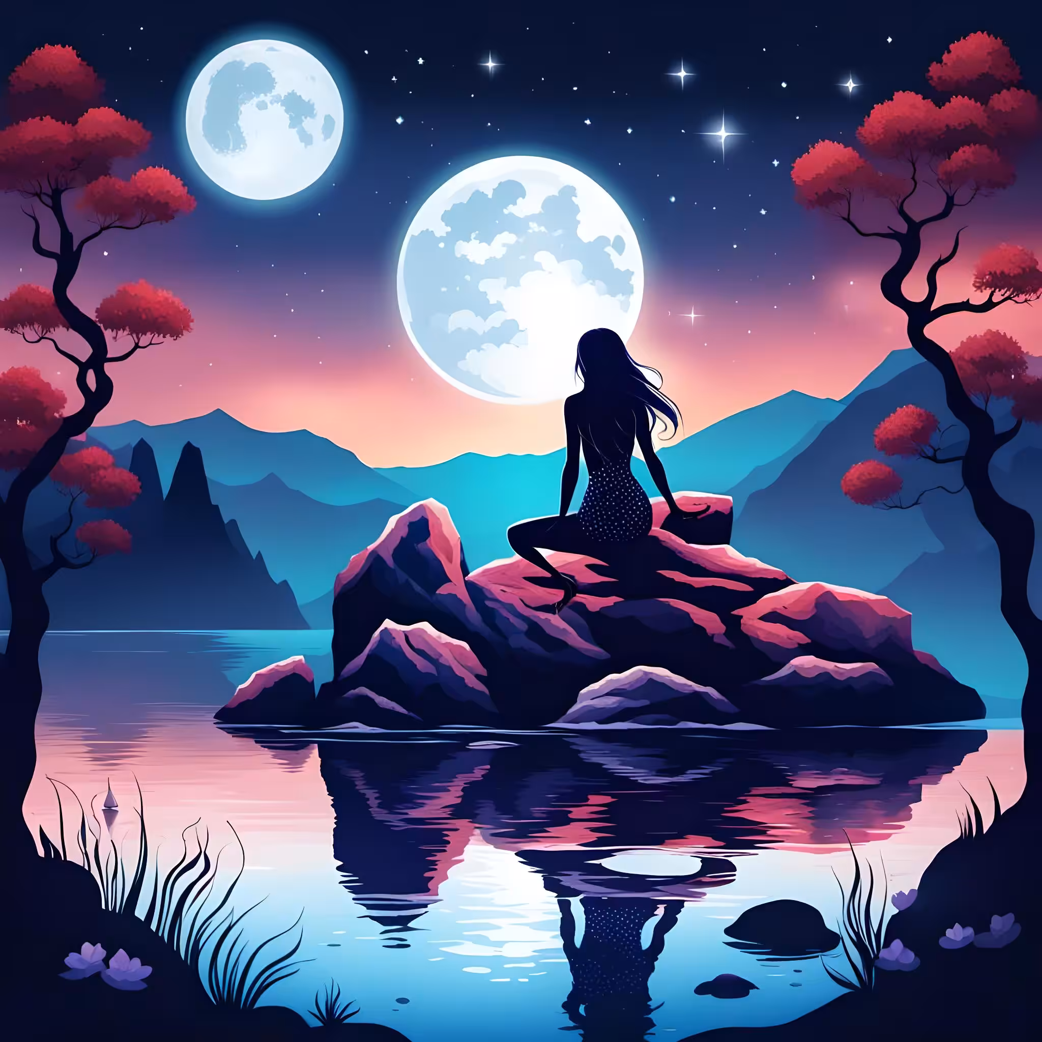 The Happy Valley: Mermaid in the Moonlight