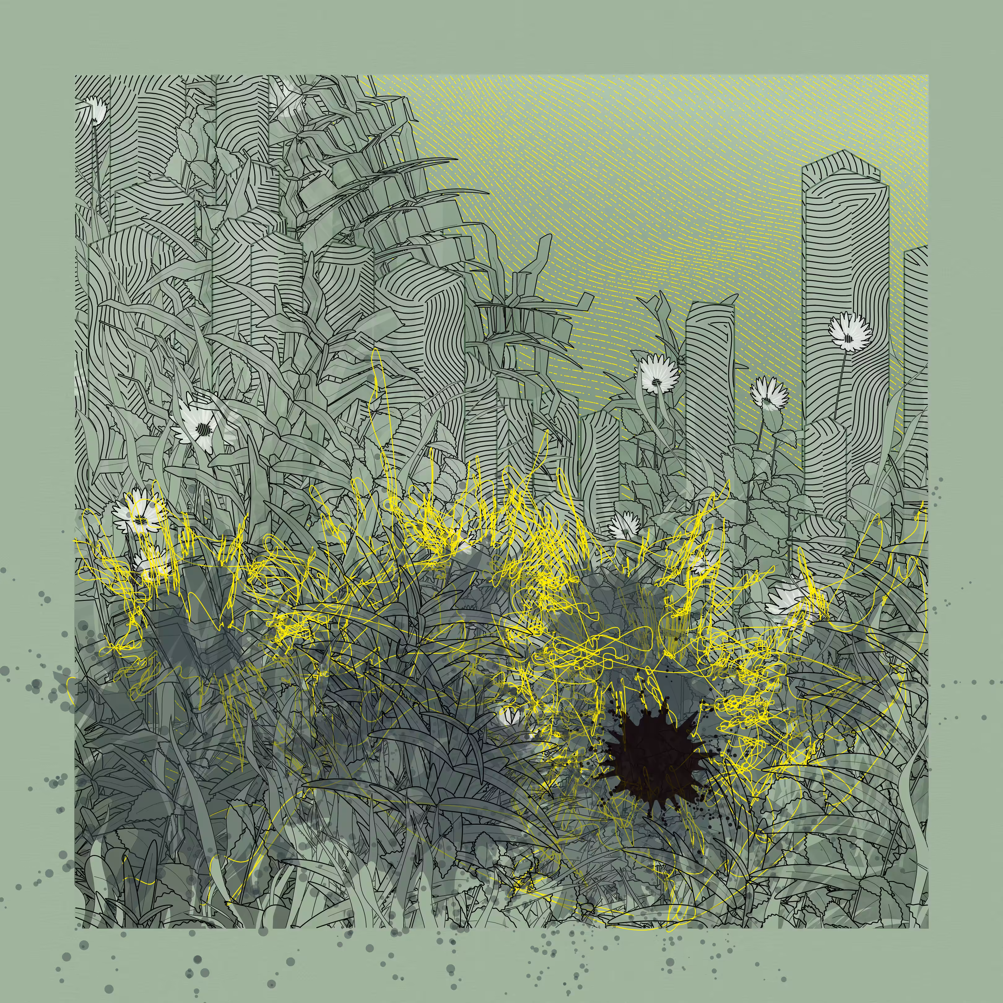 Landscape with Carbon Capture #10171