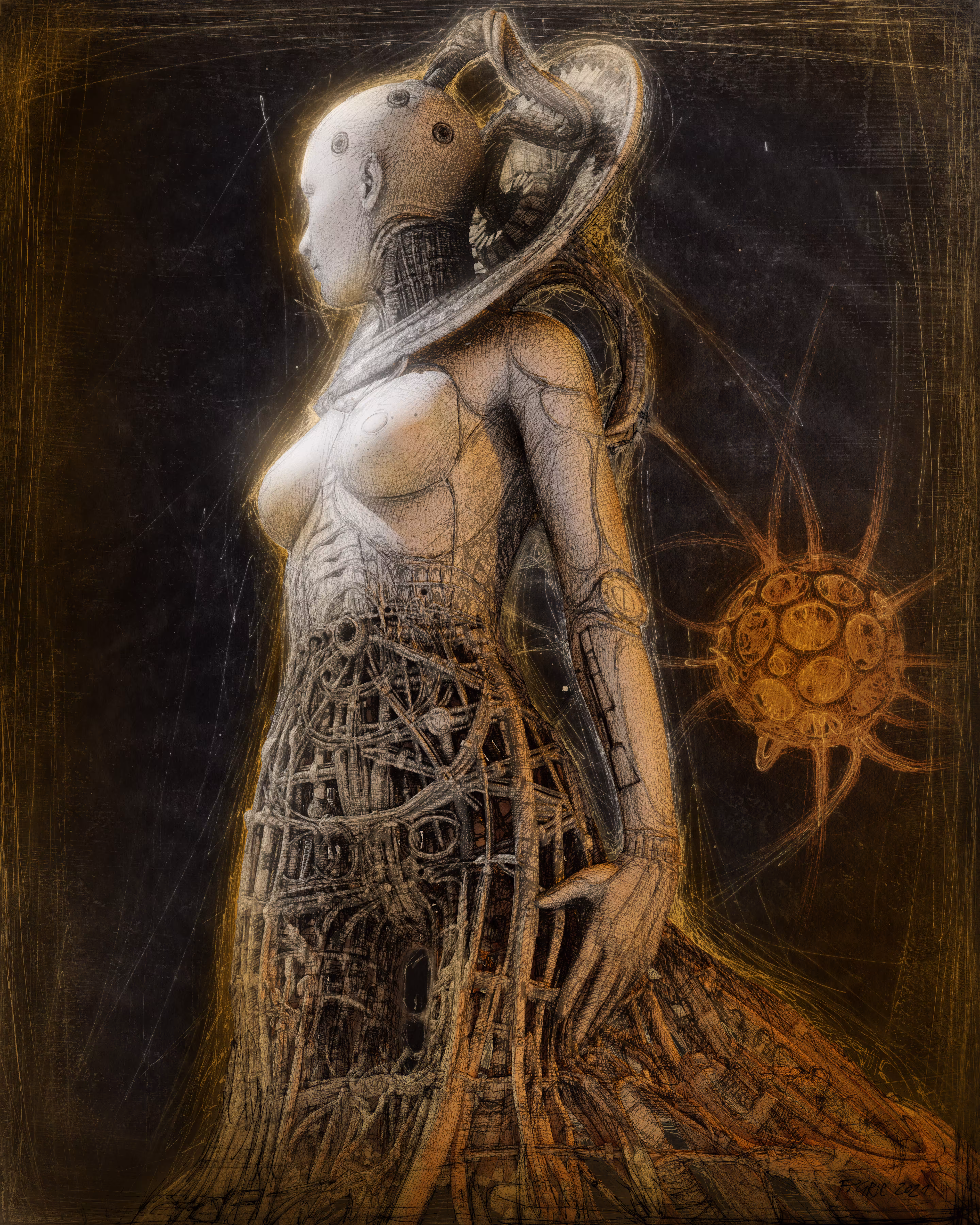 Gynoid Monument D03