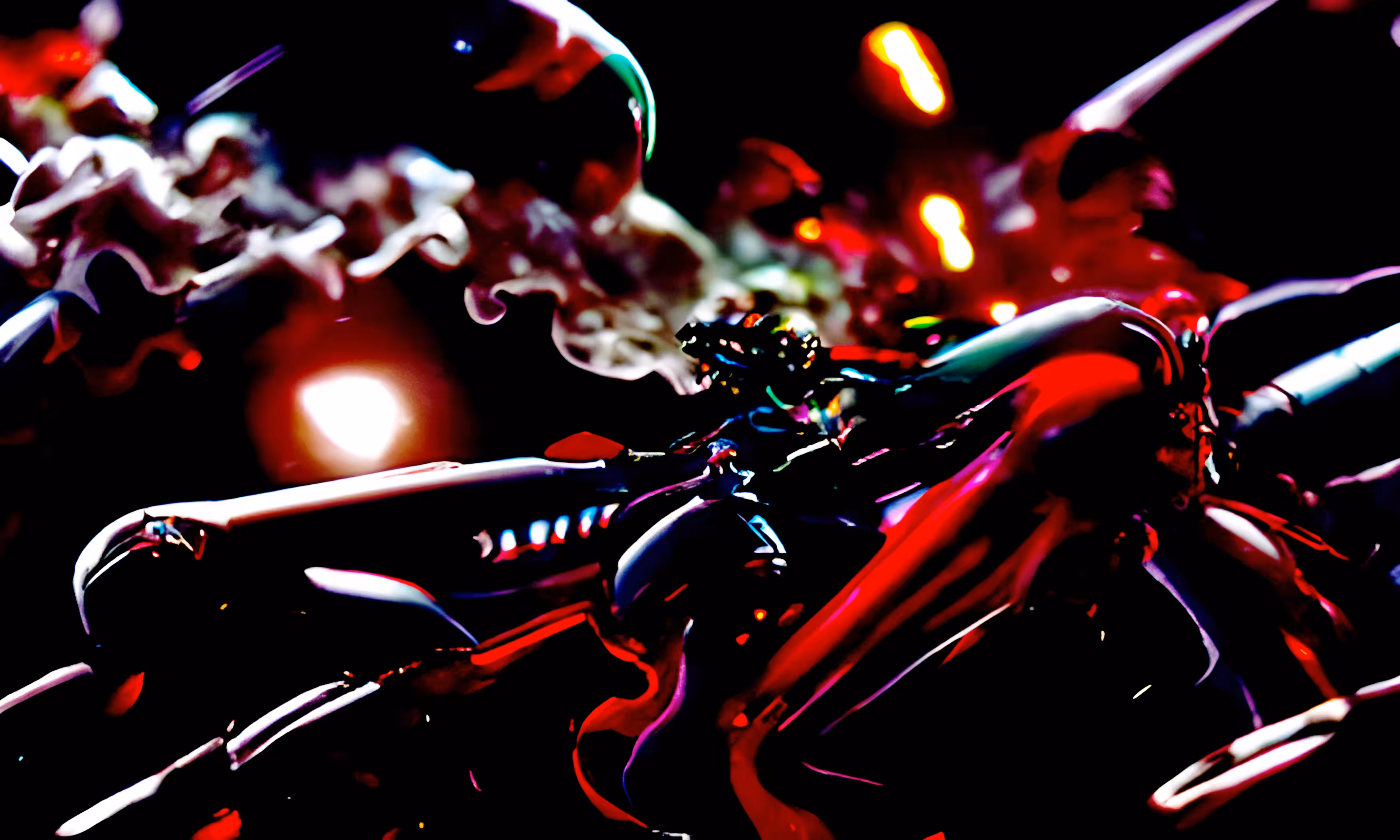Battlefield Space: Riding the Red Beam