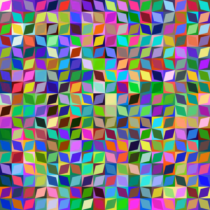 Diamond Twirl Composition #124