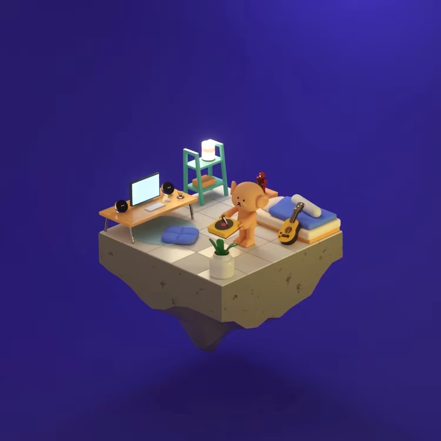 Lo-Fi Roomies: Special Lofi Roomie #N0N ( babyCommon room )