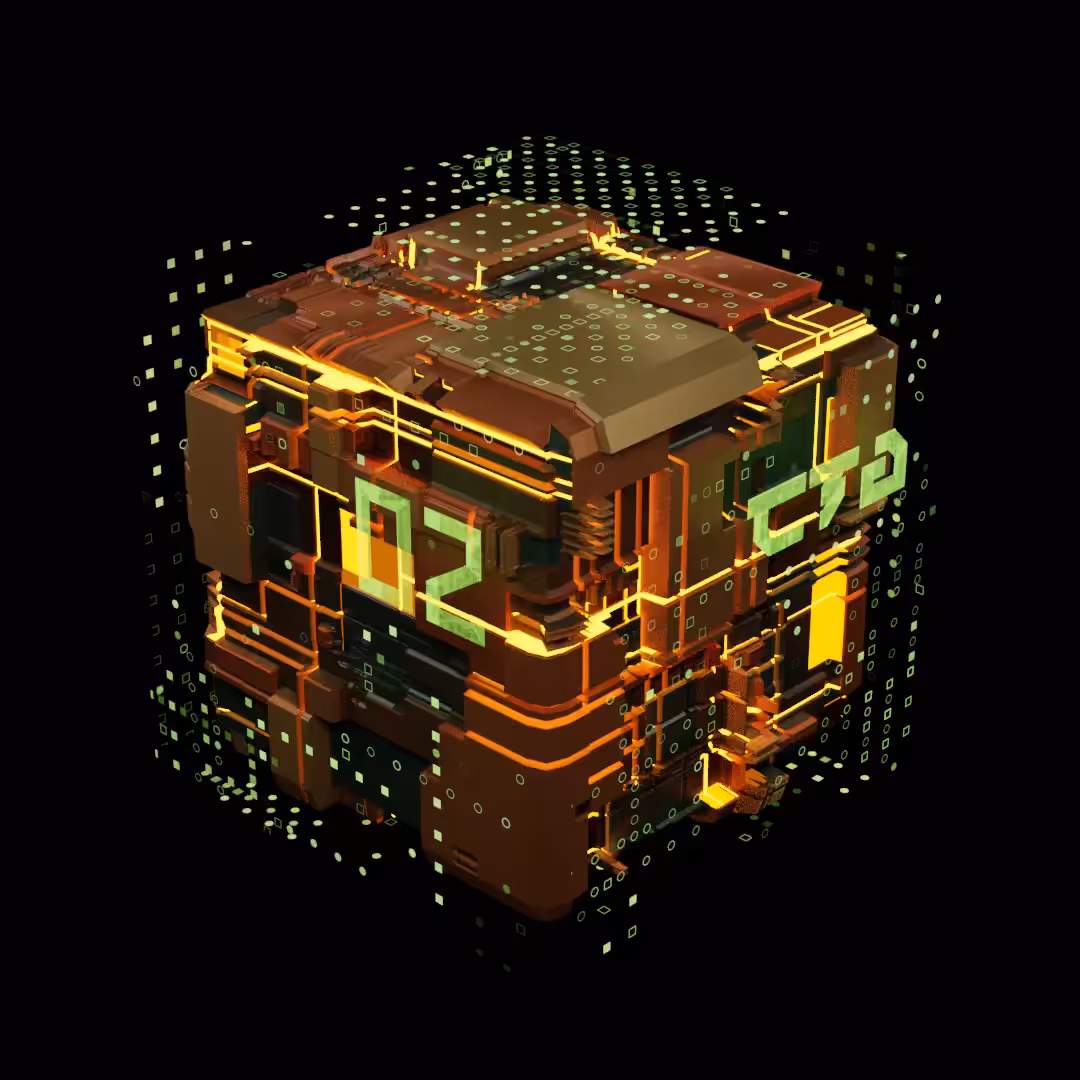 Neon Cube #02