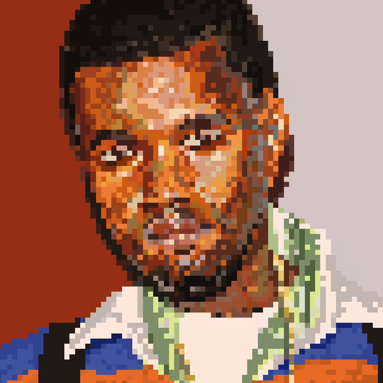 Kanye West Pixel Art