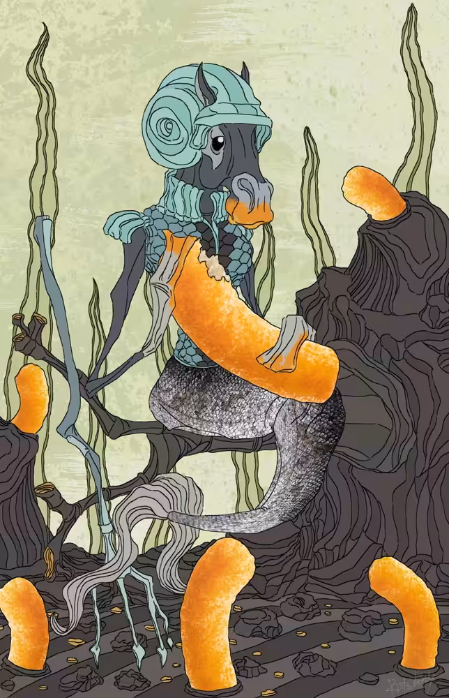 Cheesy Puff Worms