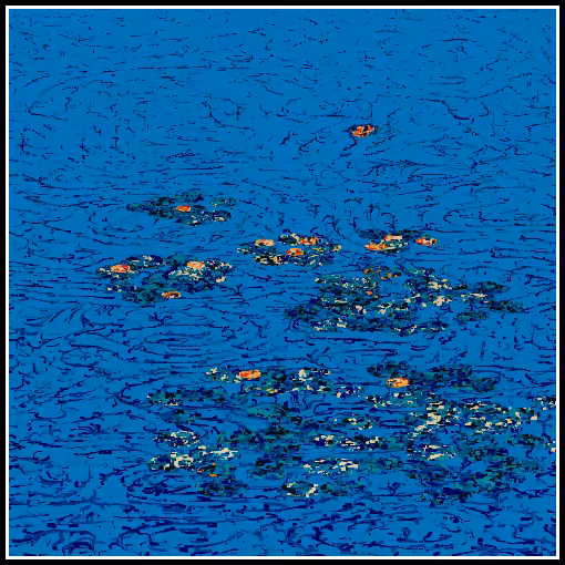 Polluted water lilies #17