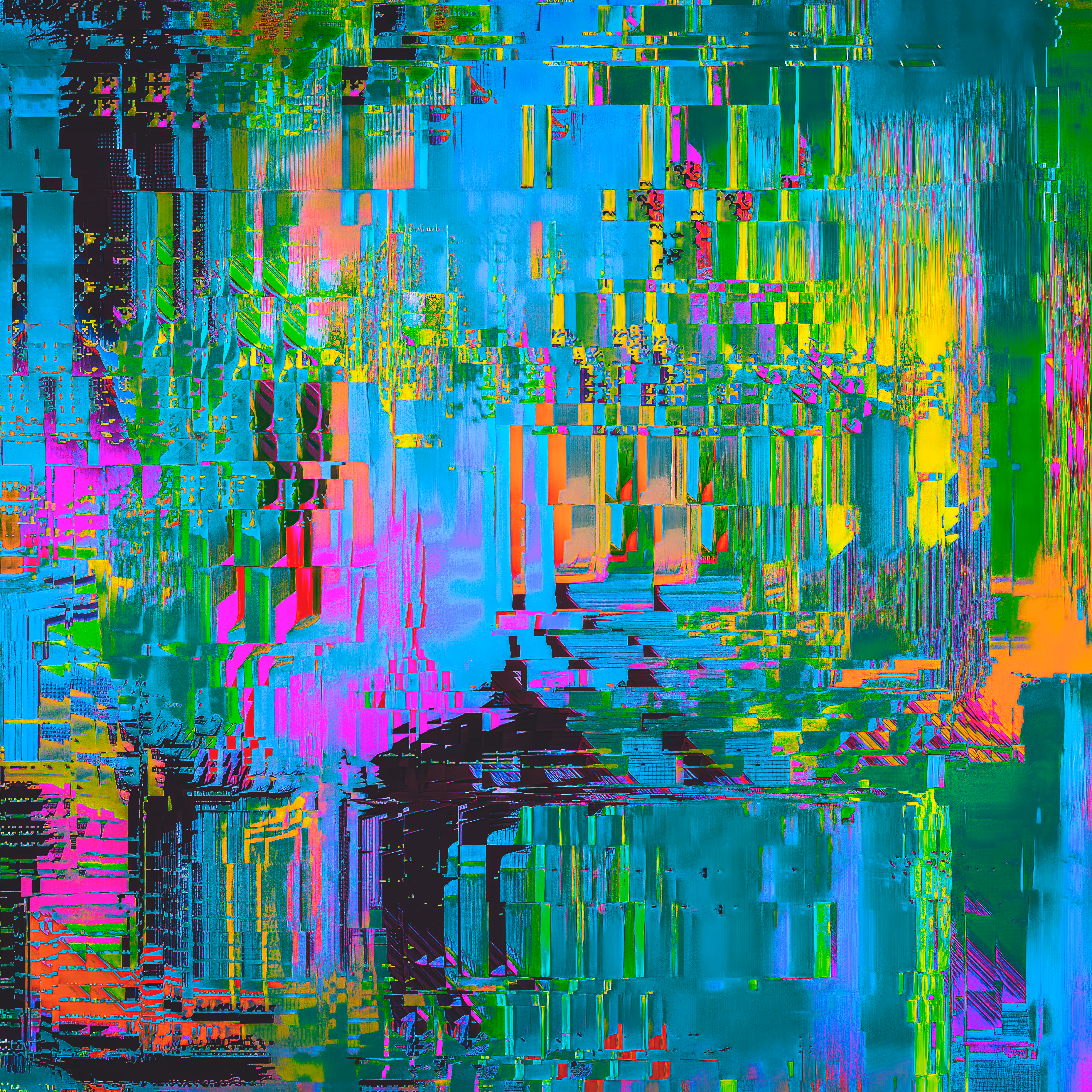 Abstract Glitch