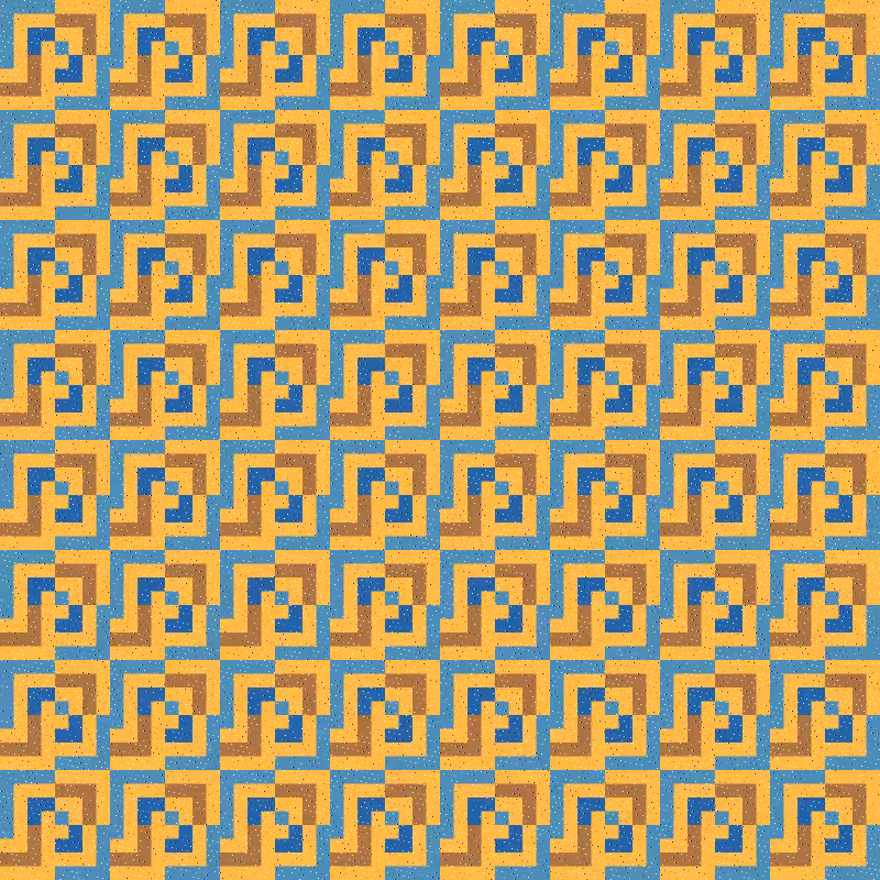 Regular Tile painting #166