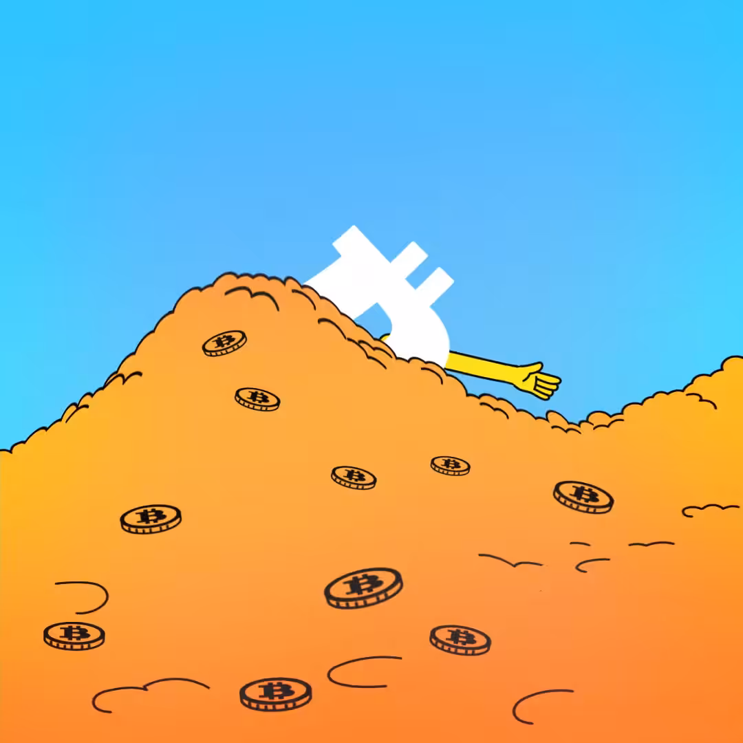 Bitcoin swimming