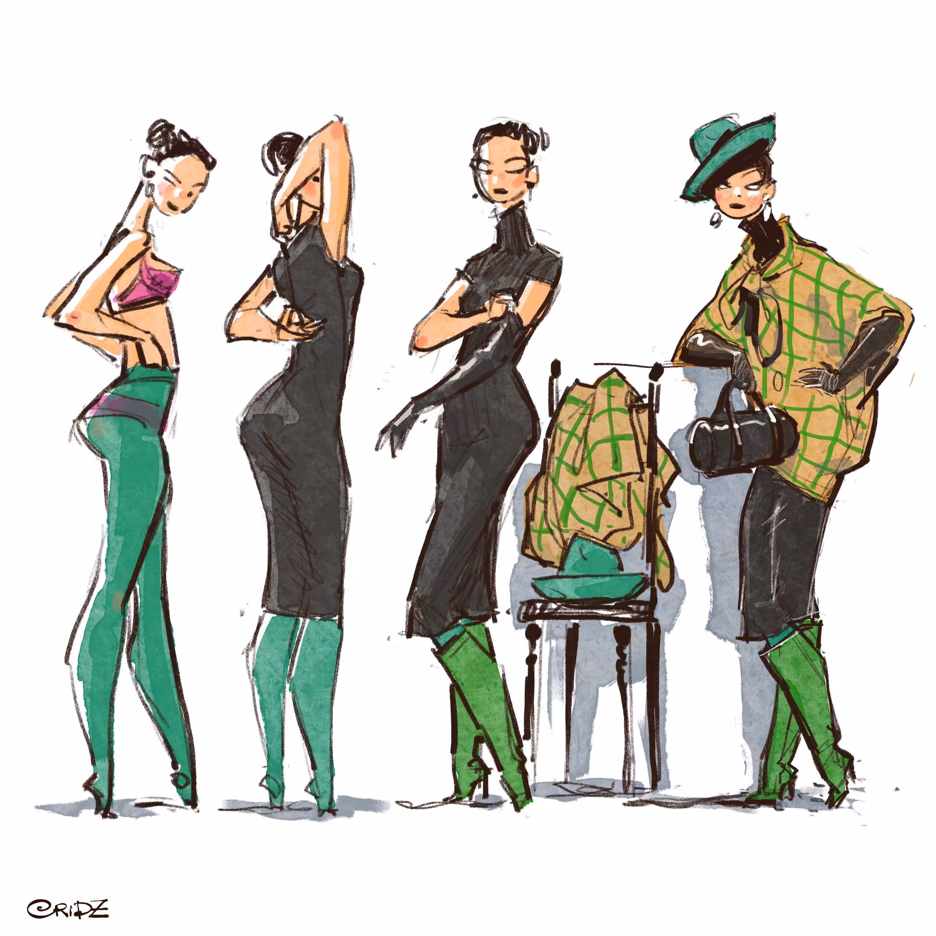 Green Tights
