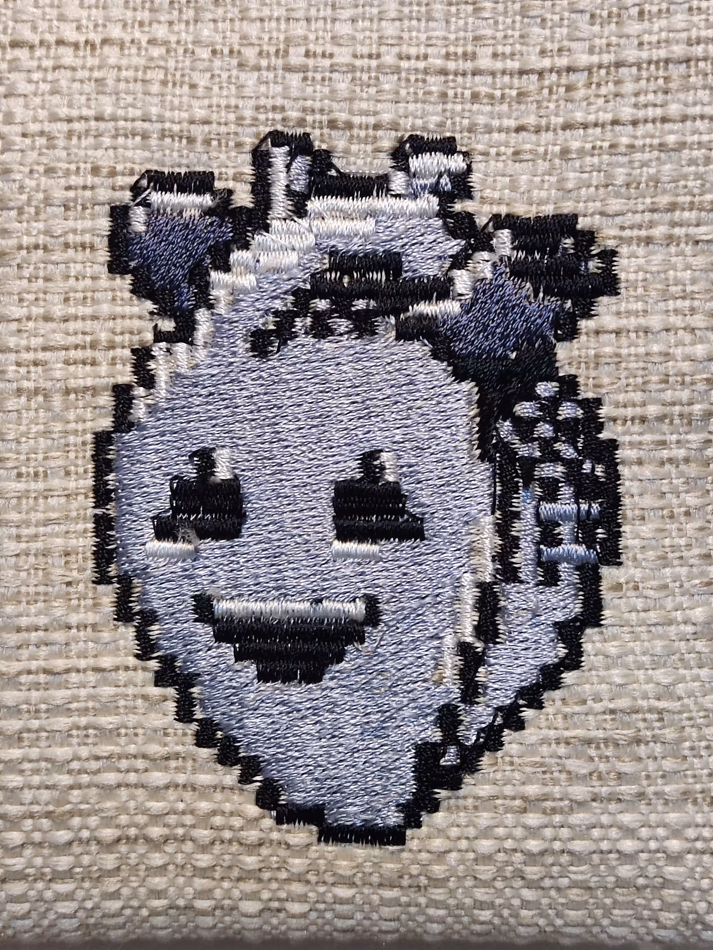 Embroidered Heart