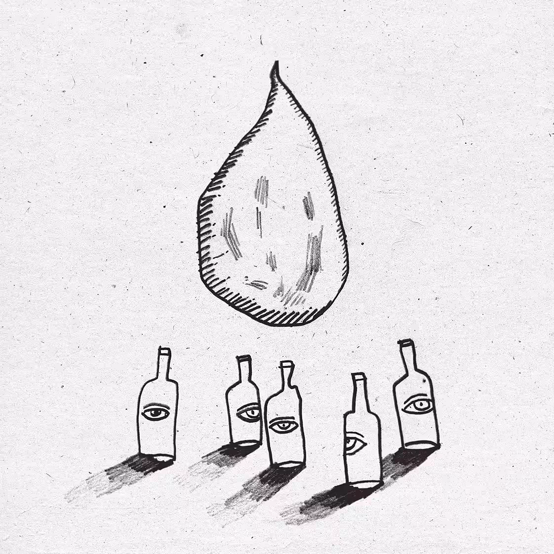 Teardrop Bottles