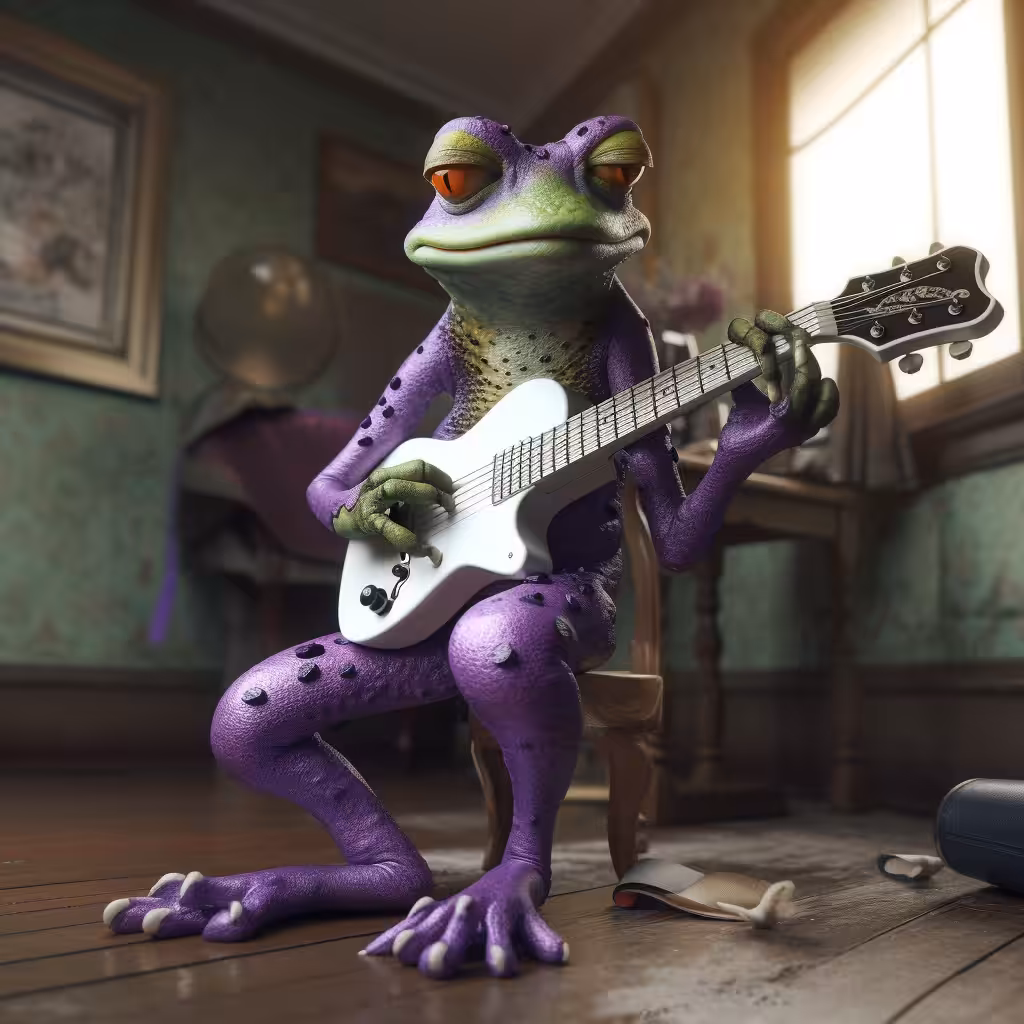 003 Fifi the fabulous French Frog