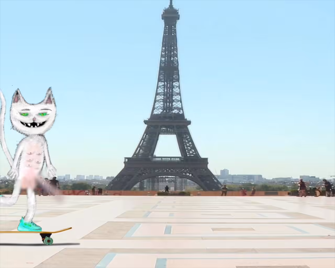 Chat à Paris
