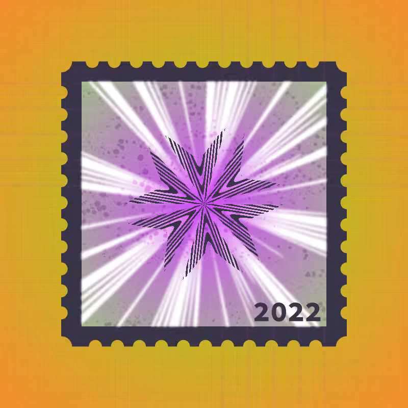 Snowflake stamp #31