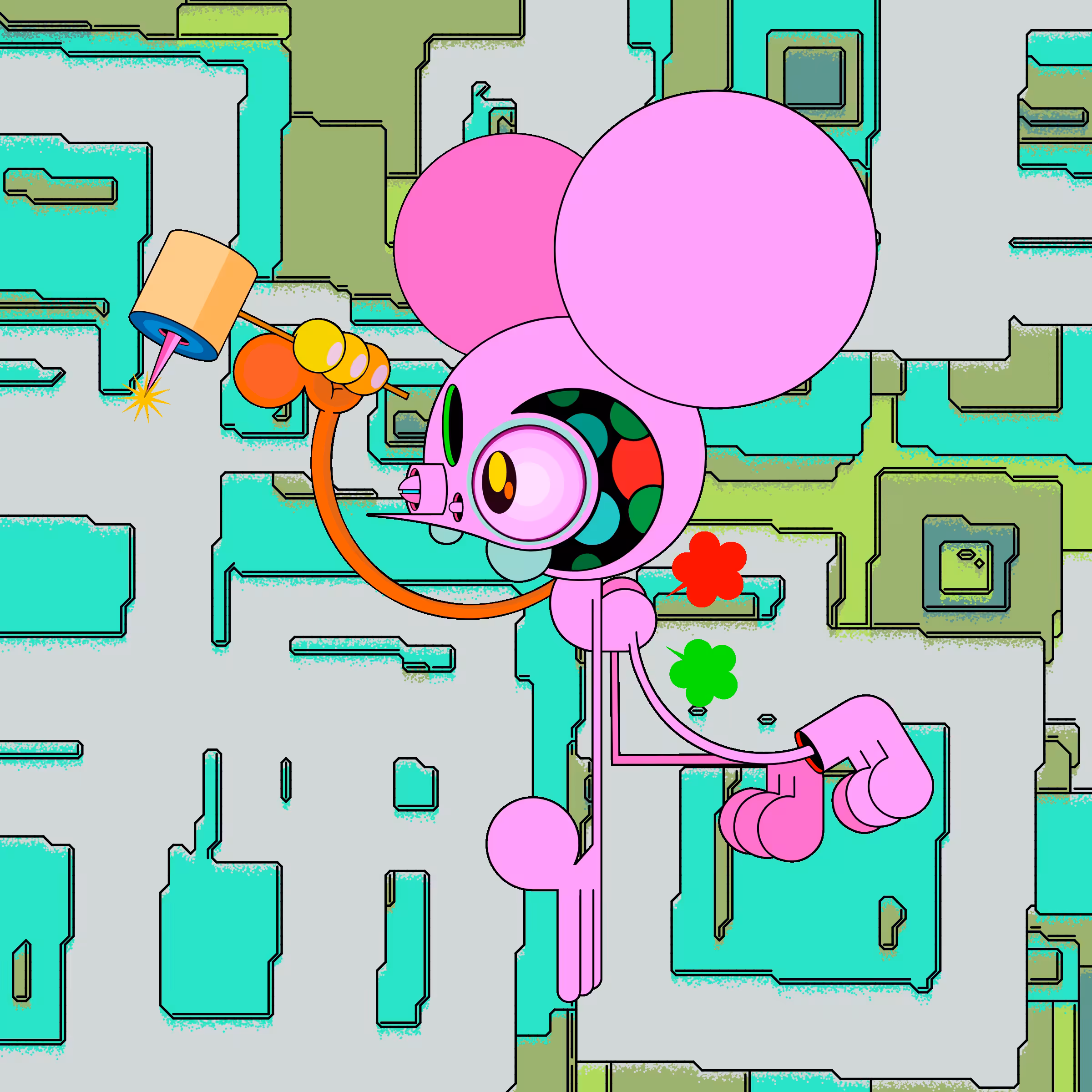 Neogen Space Monkeys #164