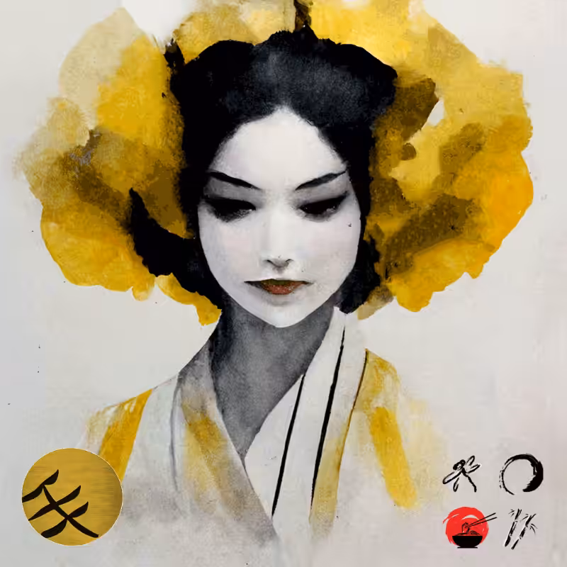 Yellow Geisha #21