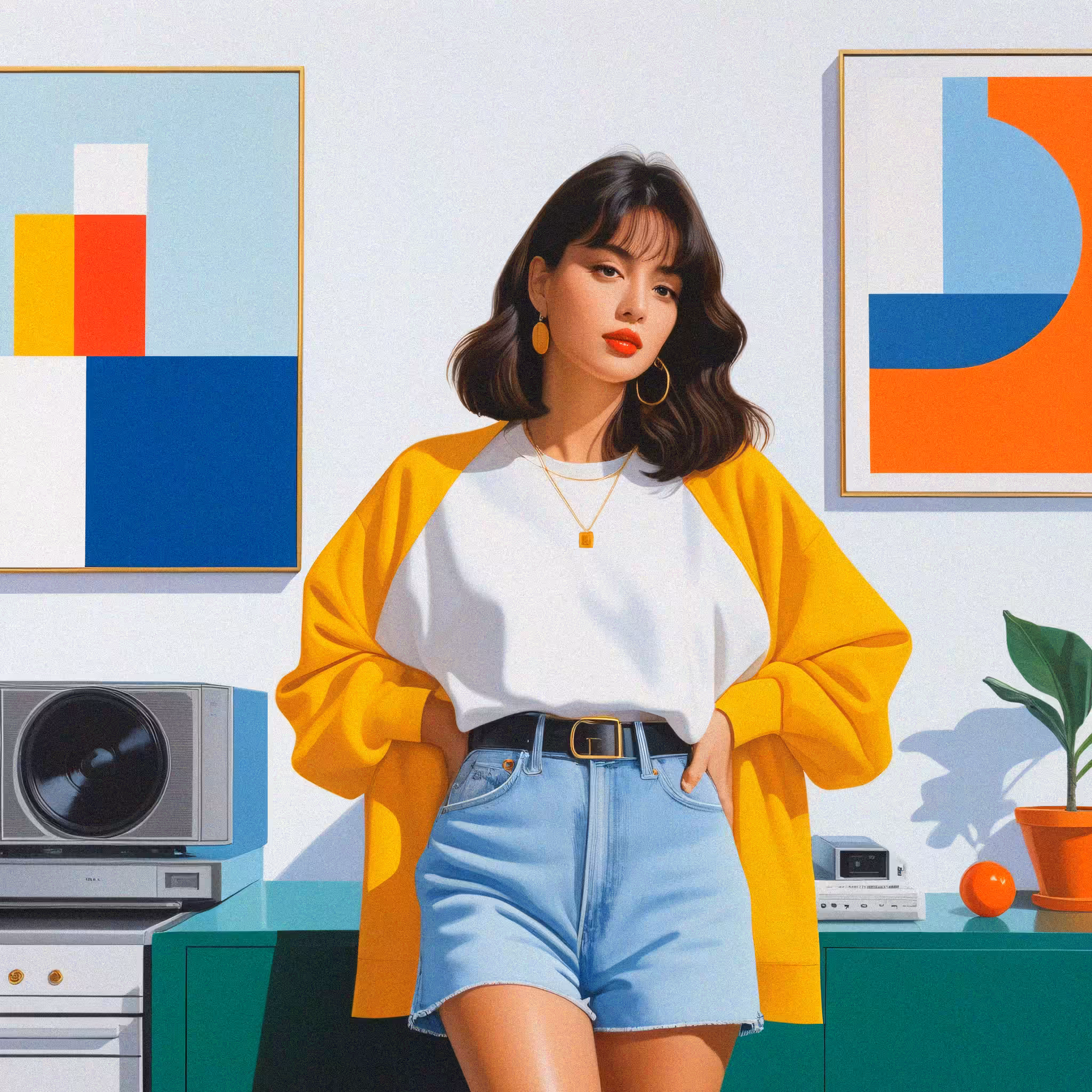 Flat Minimal: Fashion