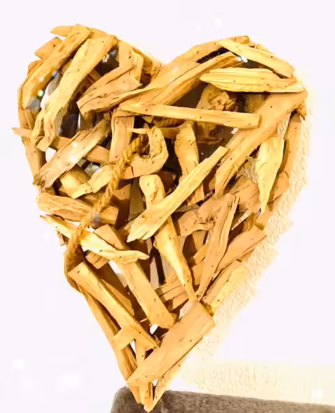 wooden heart