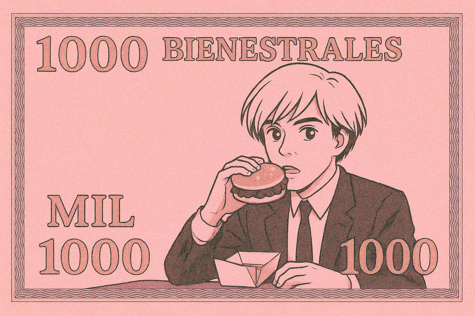 Bienestrales: Mexican Art Money: Bienestrales Art Mexican Money 1000 Pesos