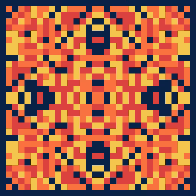 Pixel Mandala #37