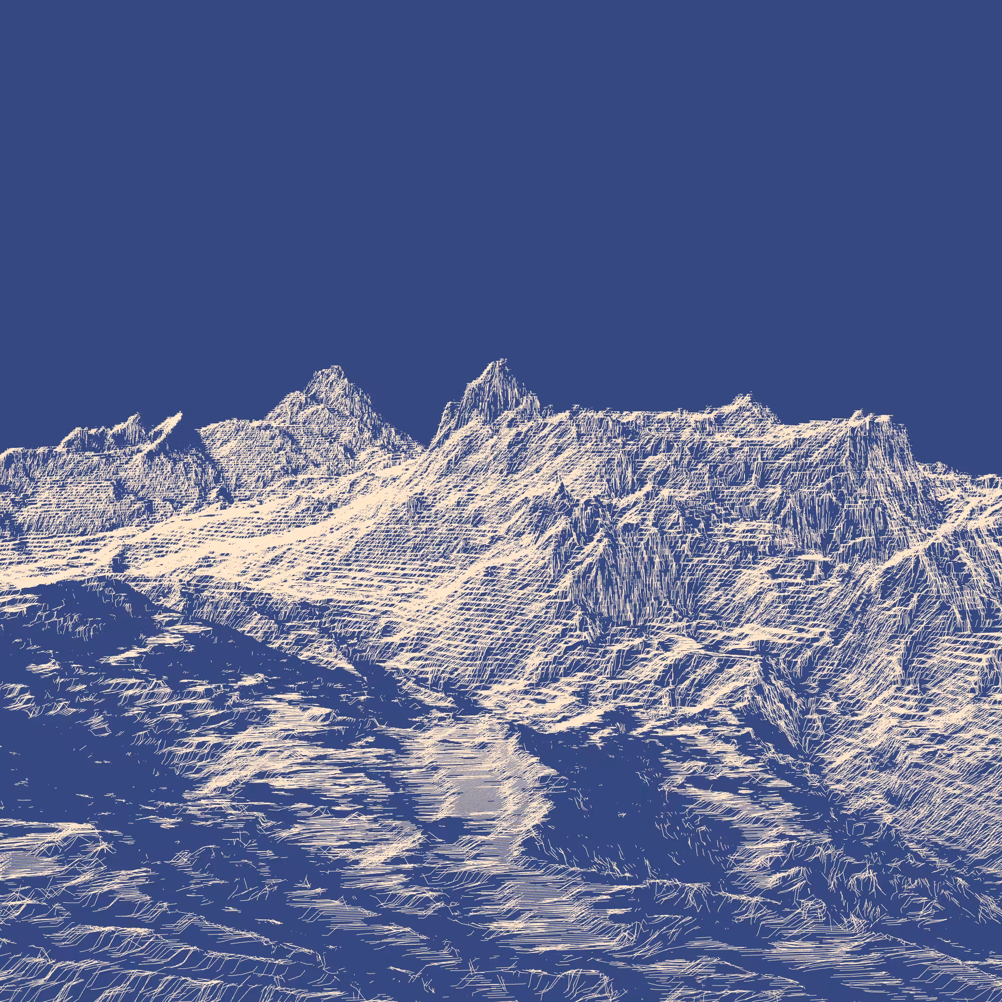 Ridge Scribbles #187