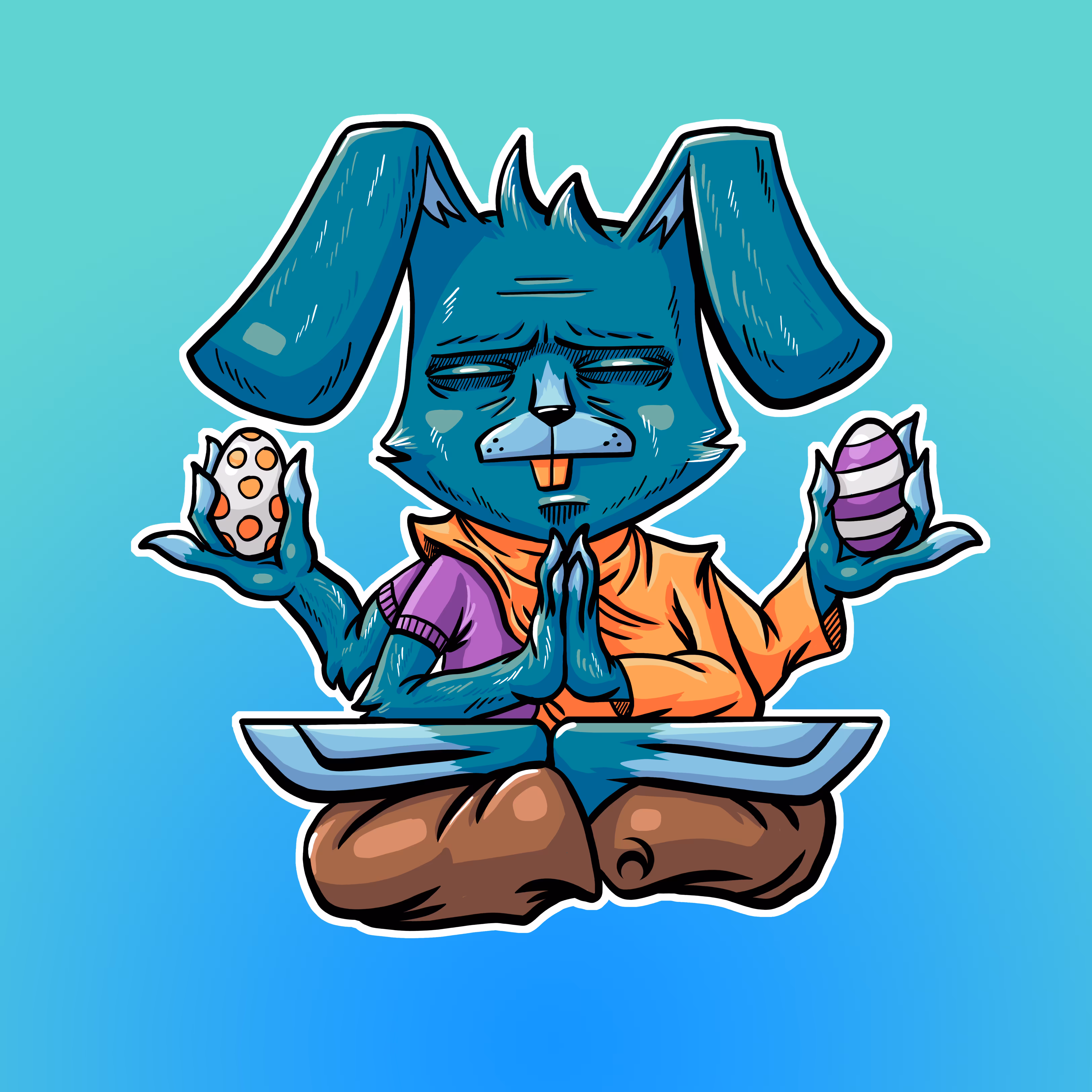 Balanced bunny