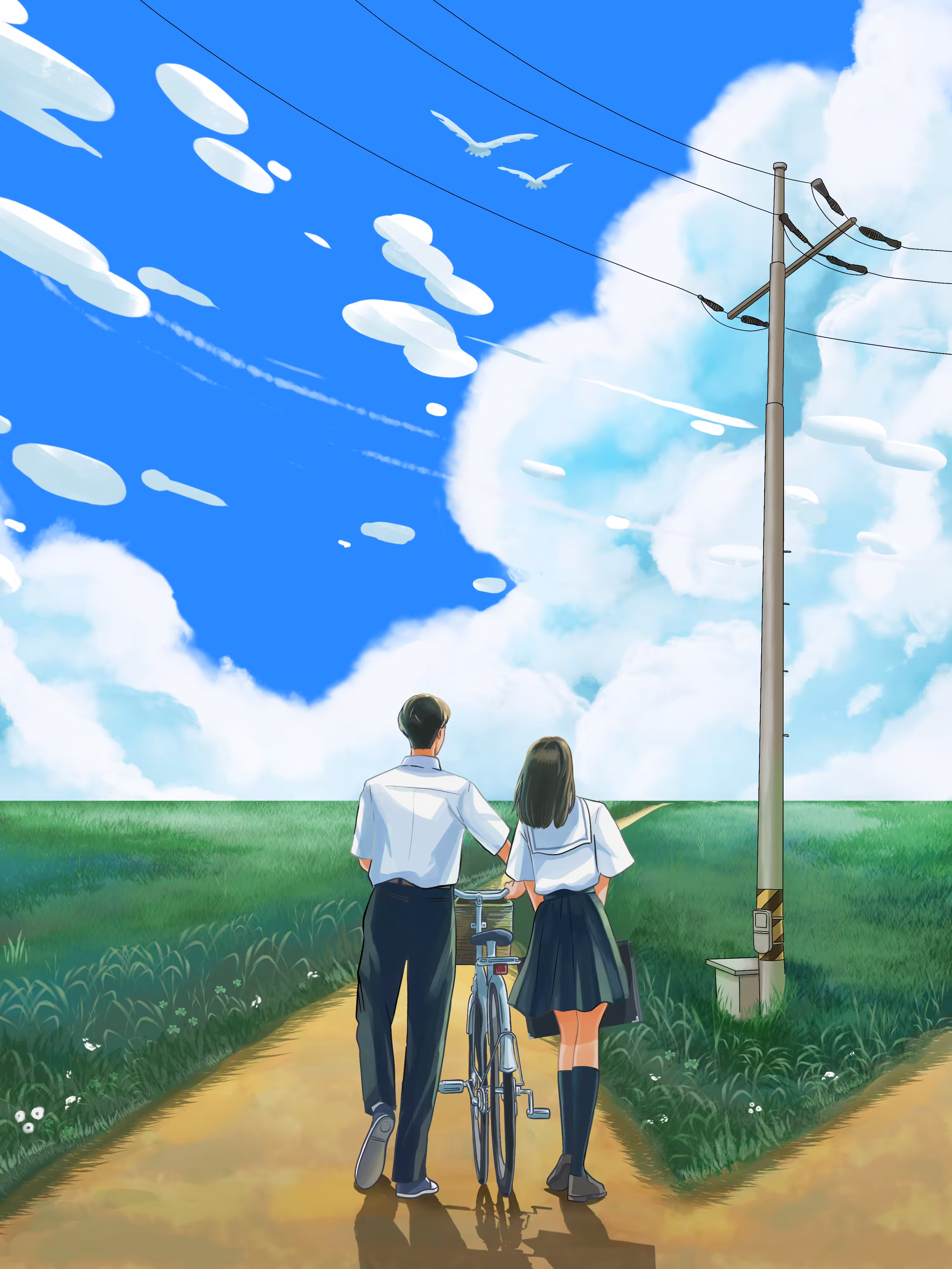 On the way