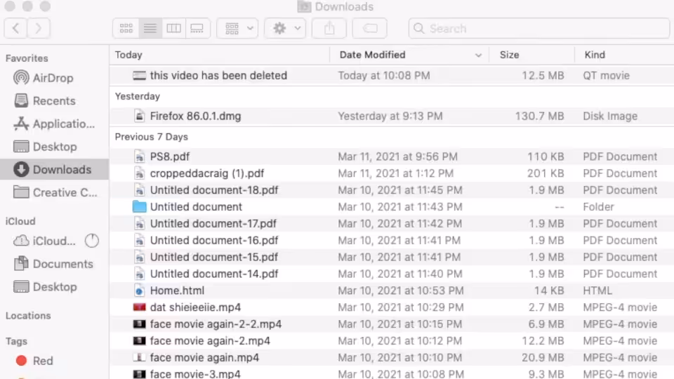 this video has been deleted
