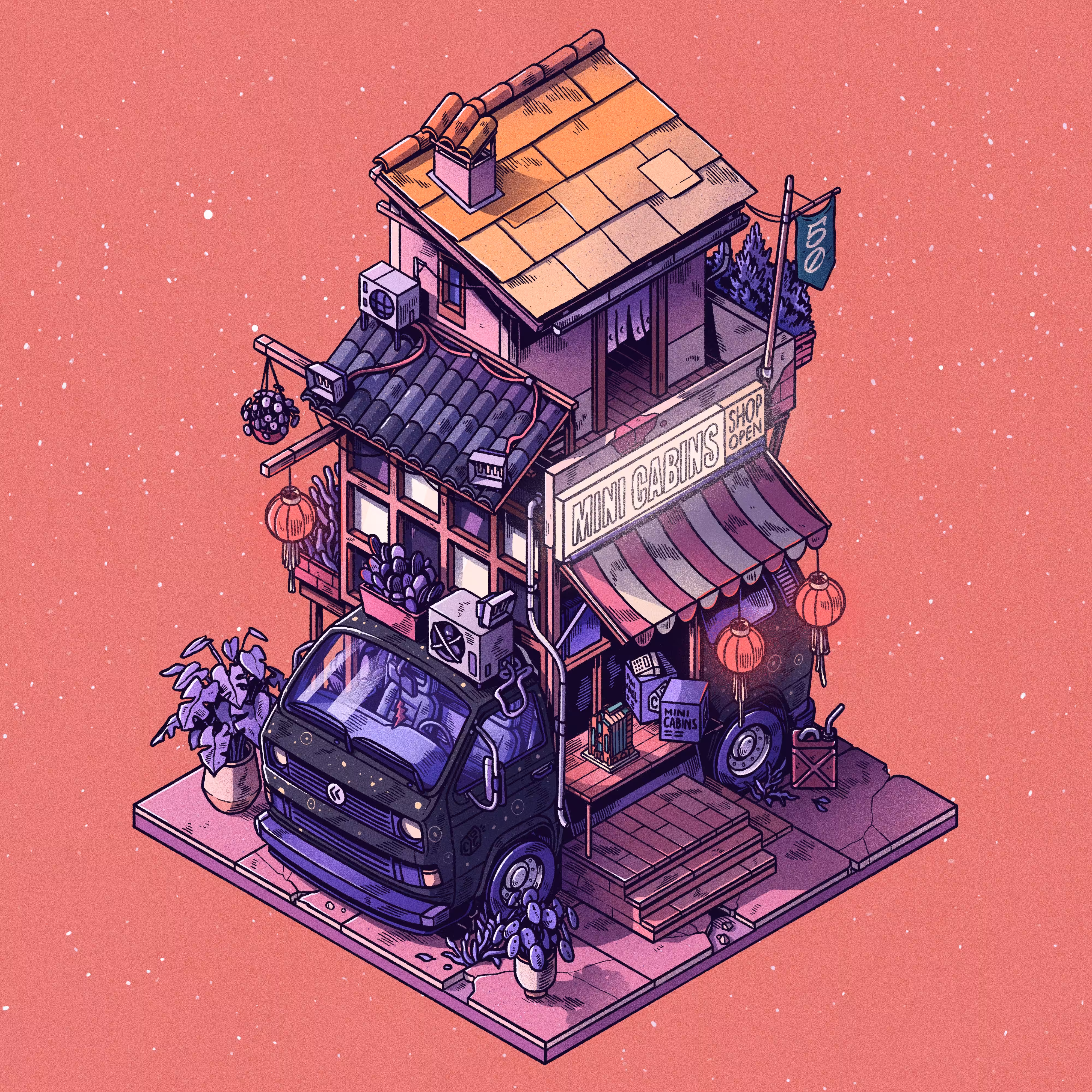 Curious Cabins #50: Caravan #497