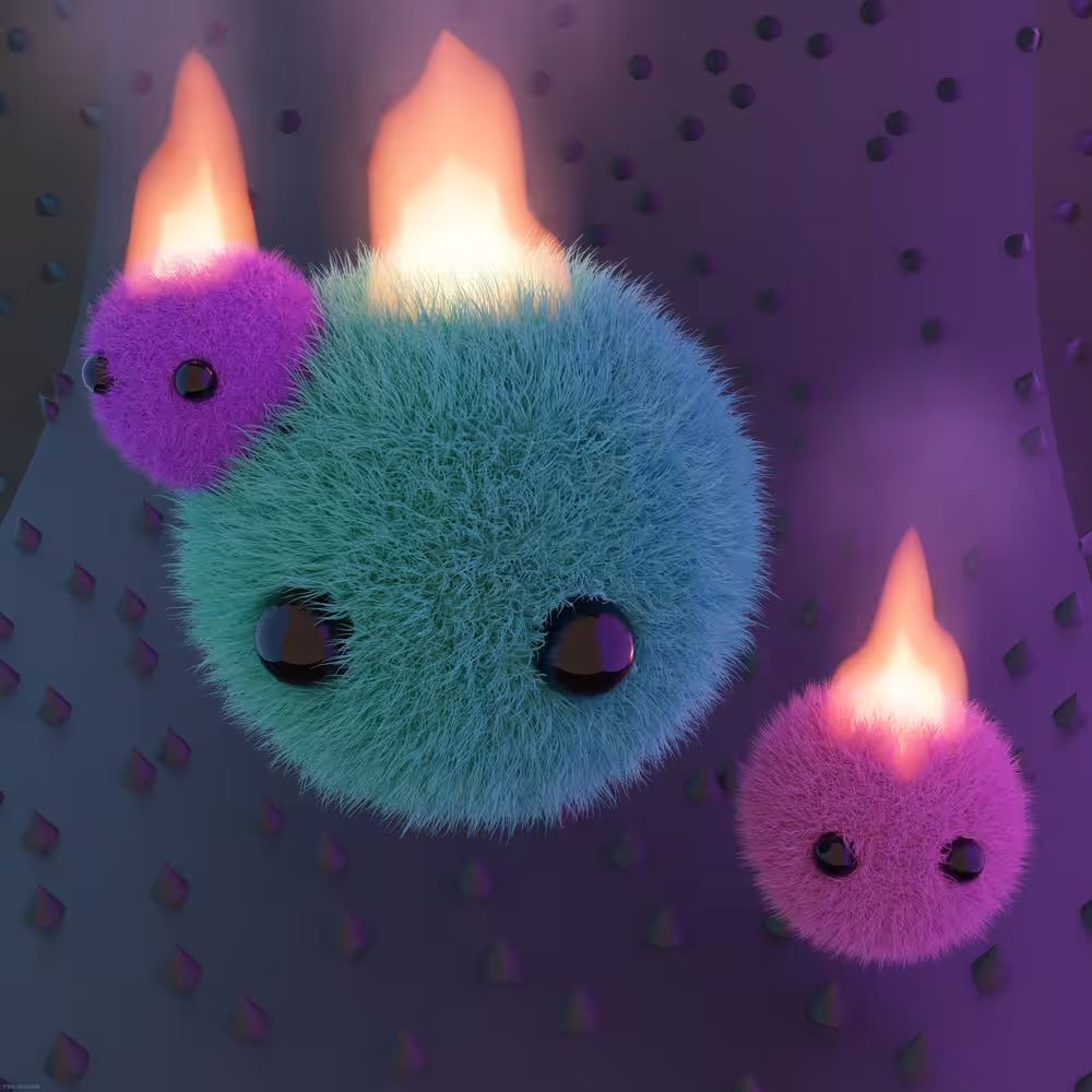 Beings of light in darkest places