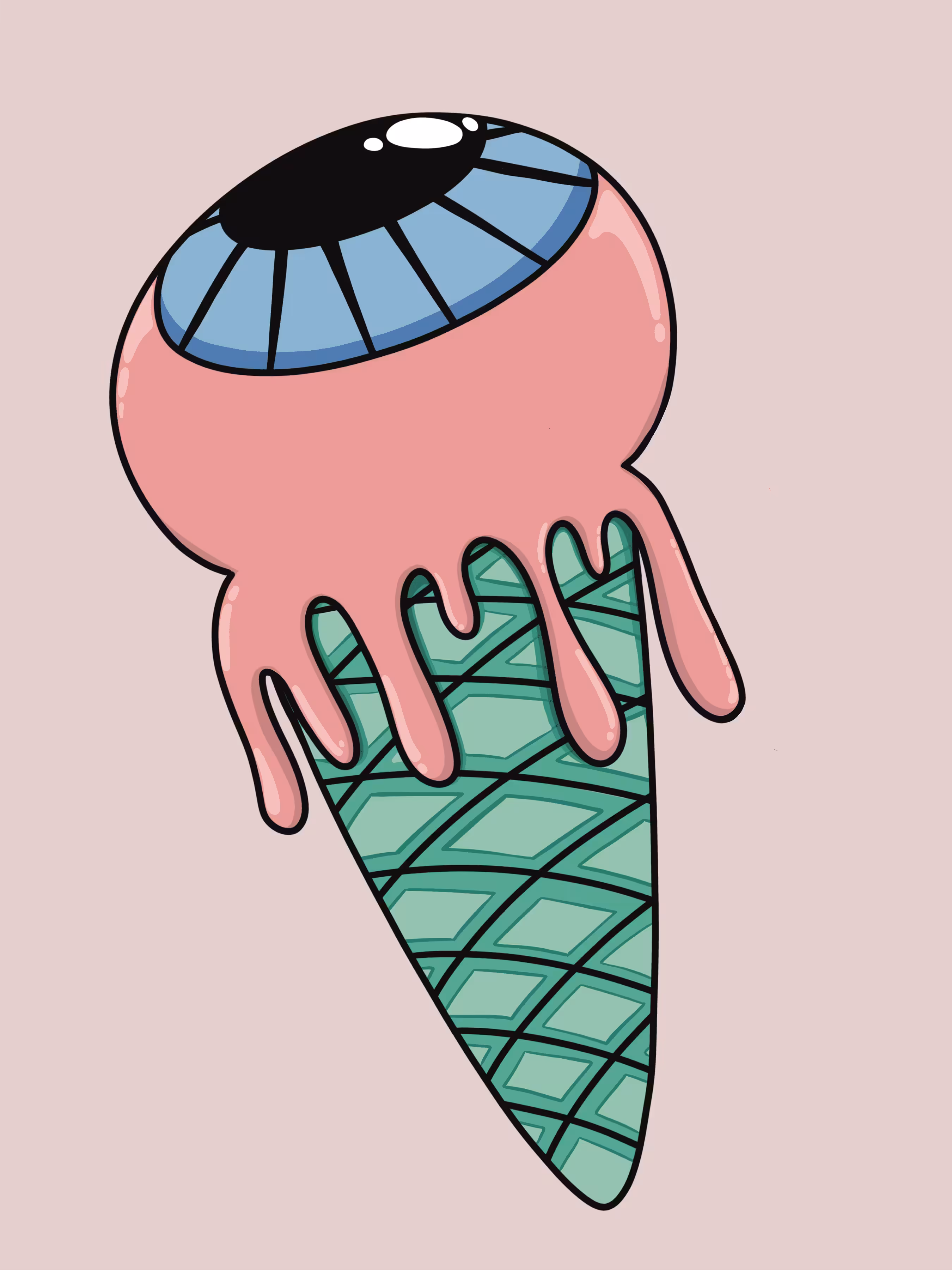 Eye-scream Cone