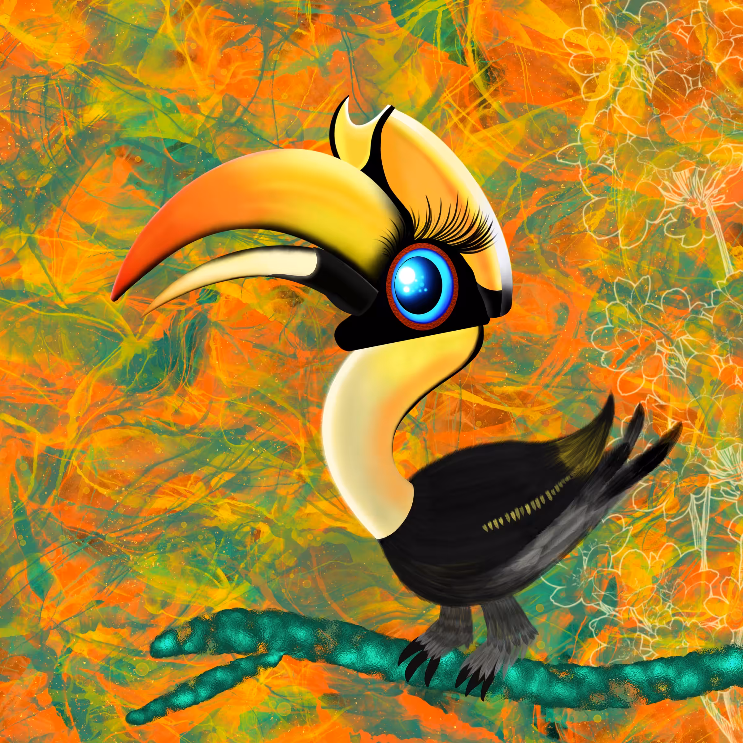 Hornbill Bird